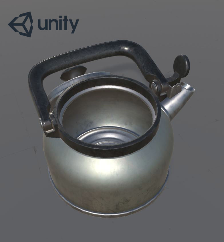 Whistling Kettle for game Unreal Engine and Unity Low-poly 3D model_15
