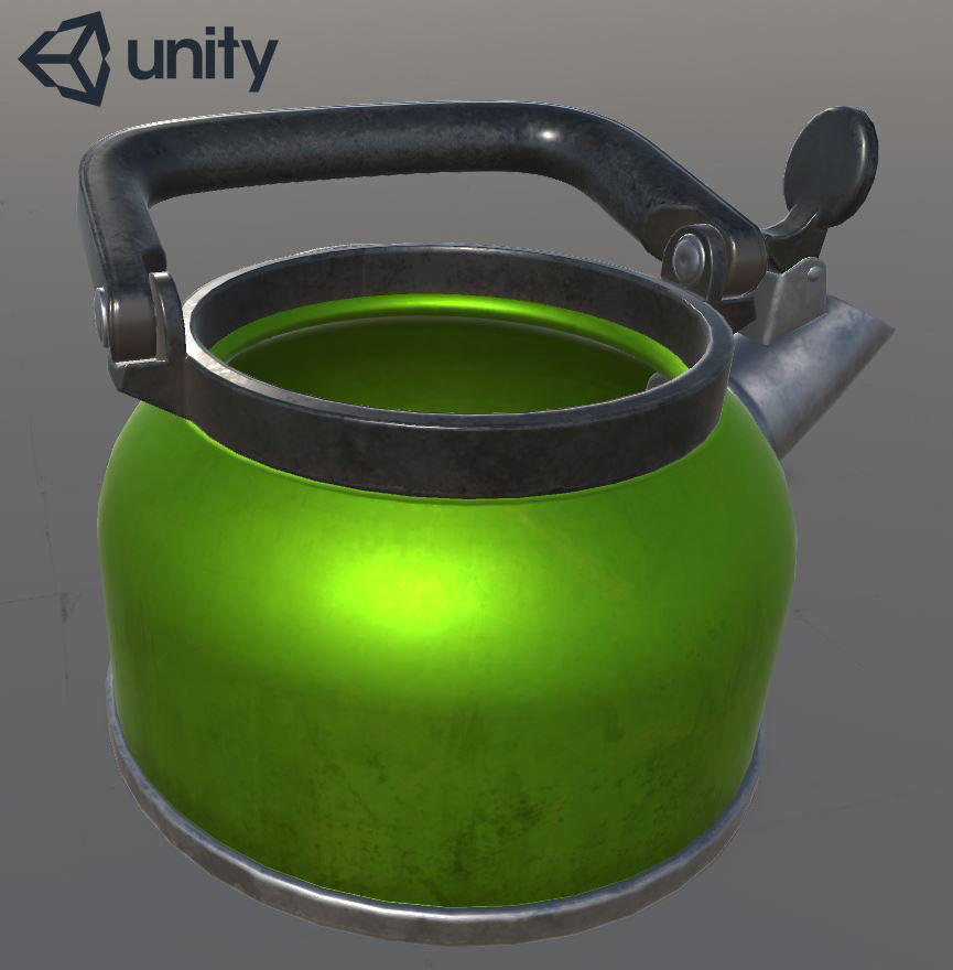 Whistling Kettle for game Unreal Engine and Unity Low-poly 3D model_18