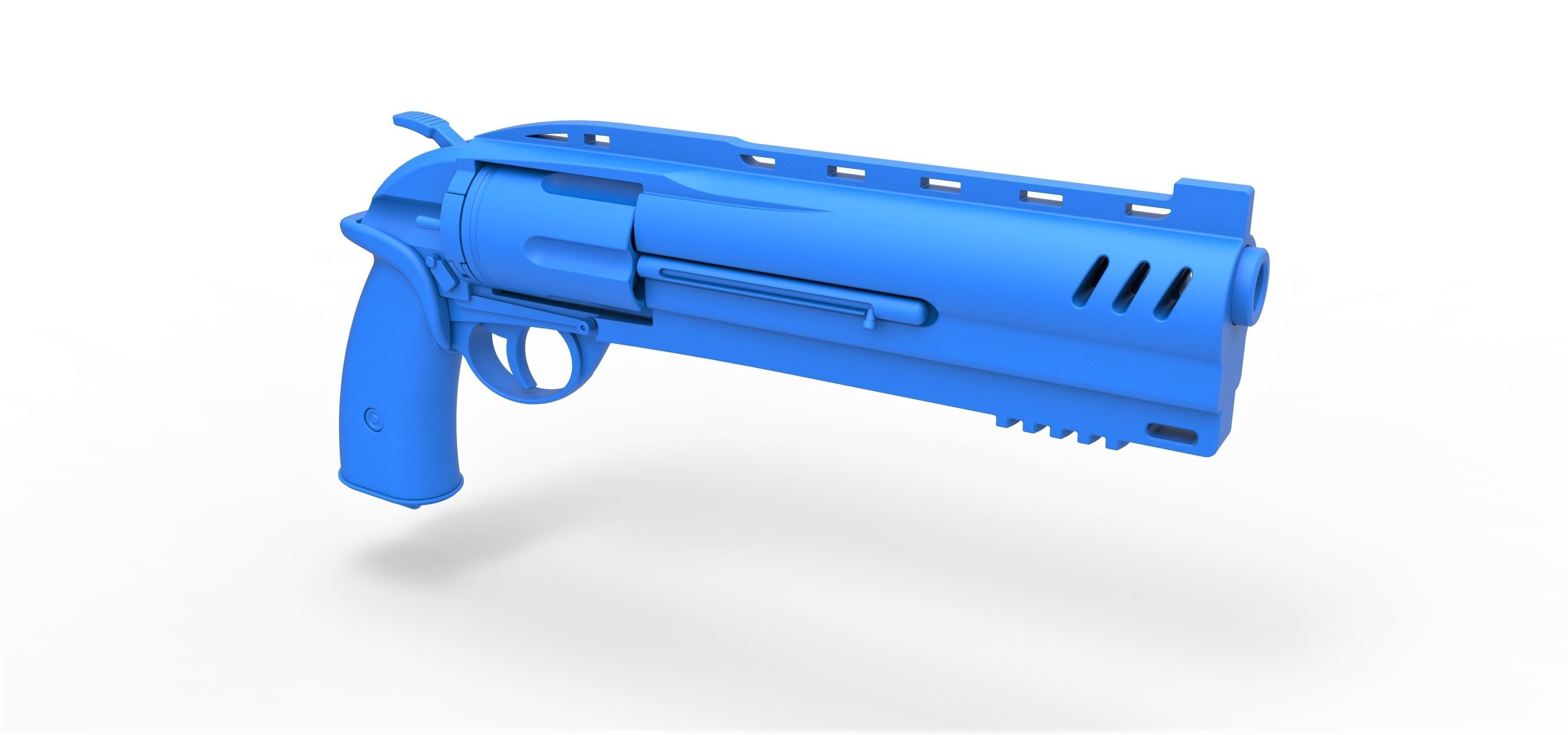 Samaritan Revolver from the movie Hellboy 2019 3D model_25