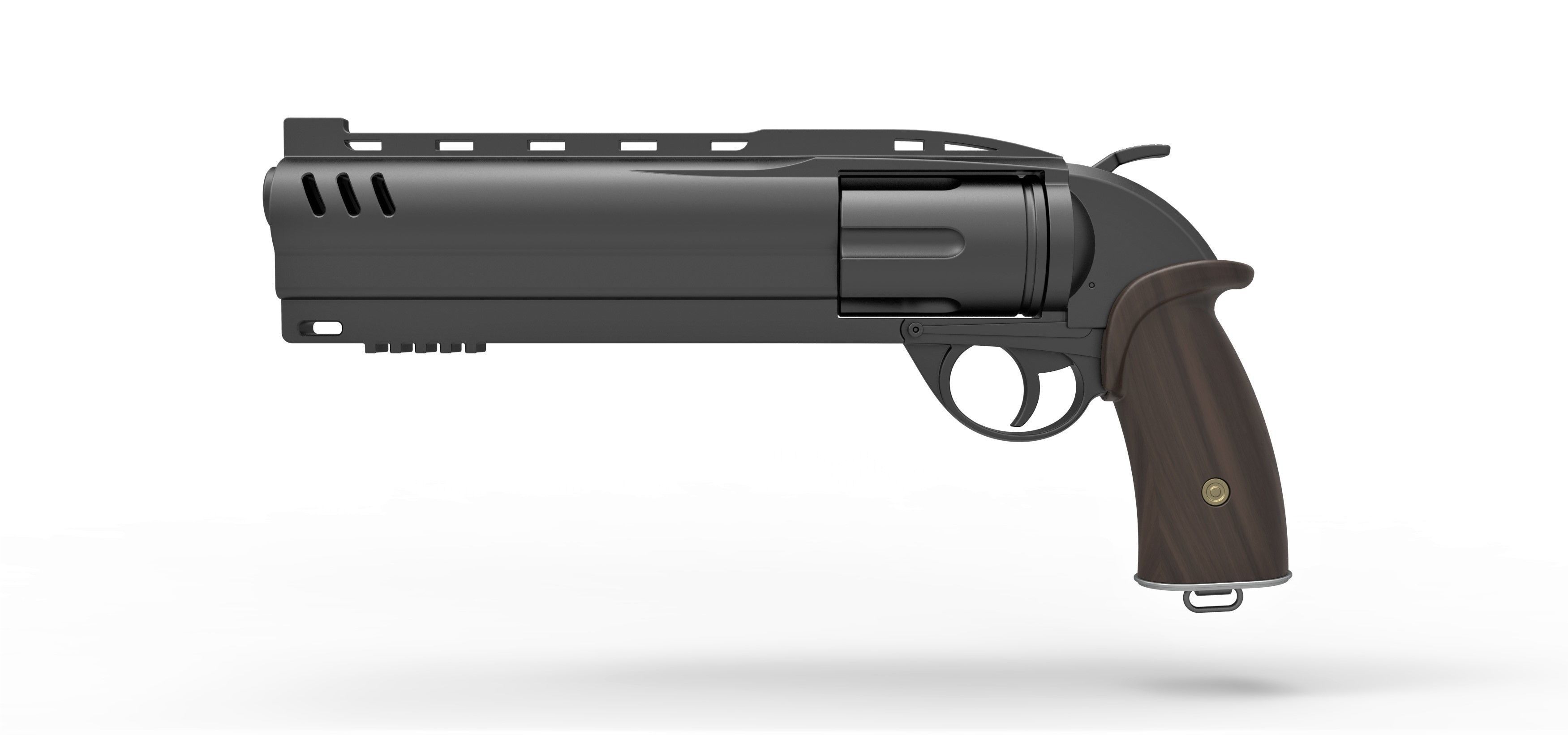 Samaritan Revolver from the movie Hellboy 2019 3D model_6