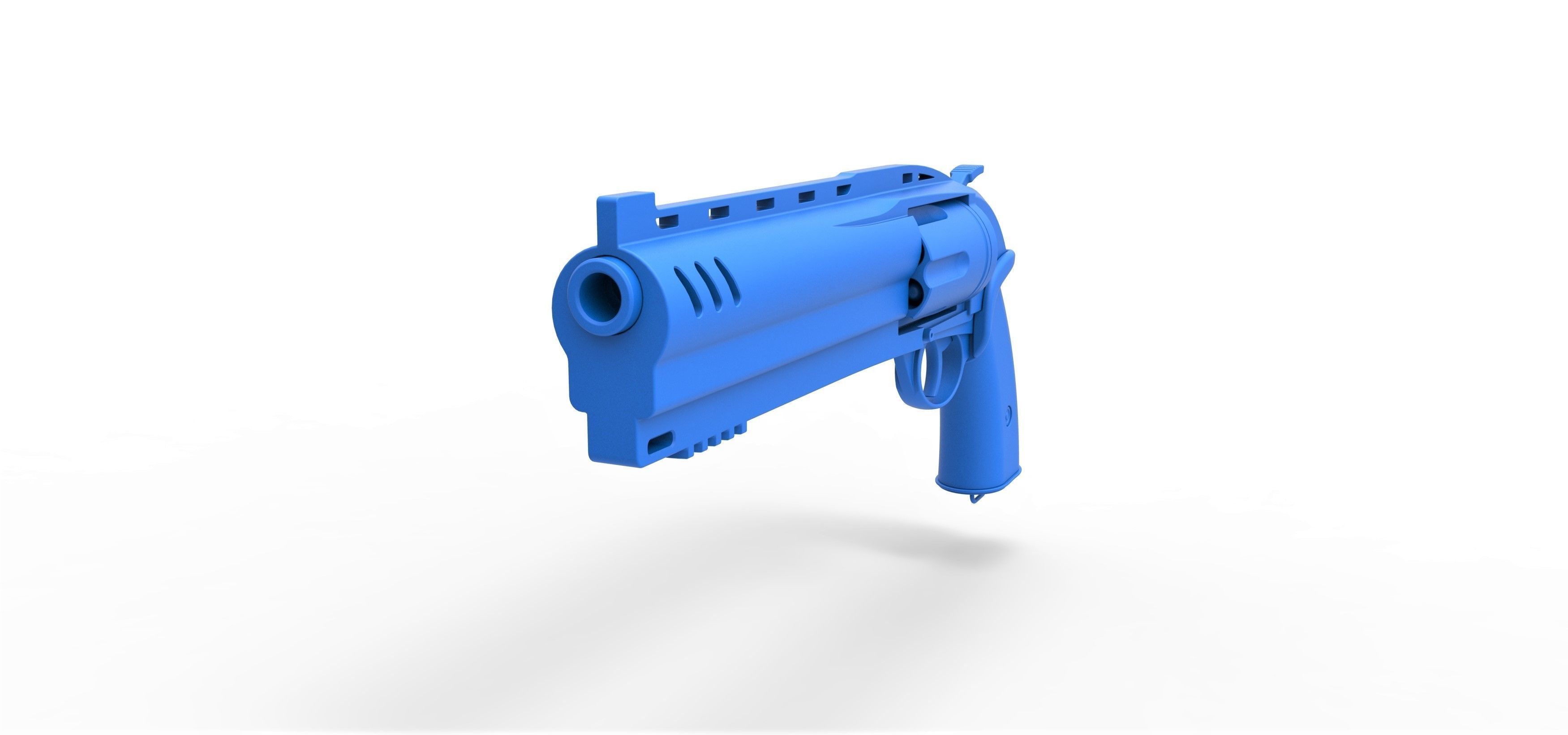 Samaritan Revolver from the movie Hellboy 2019 3D model_18