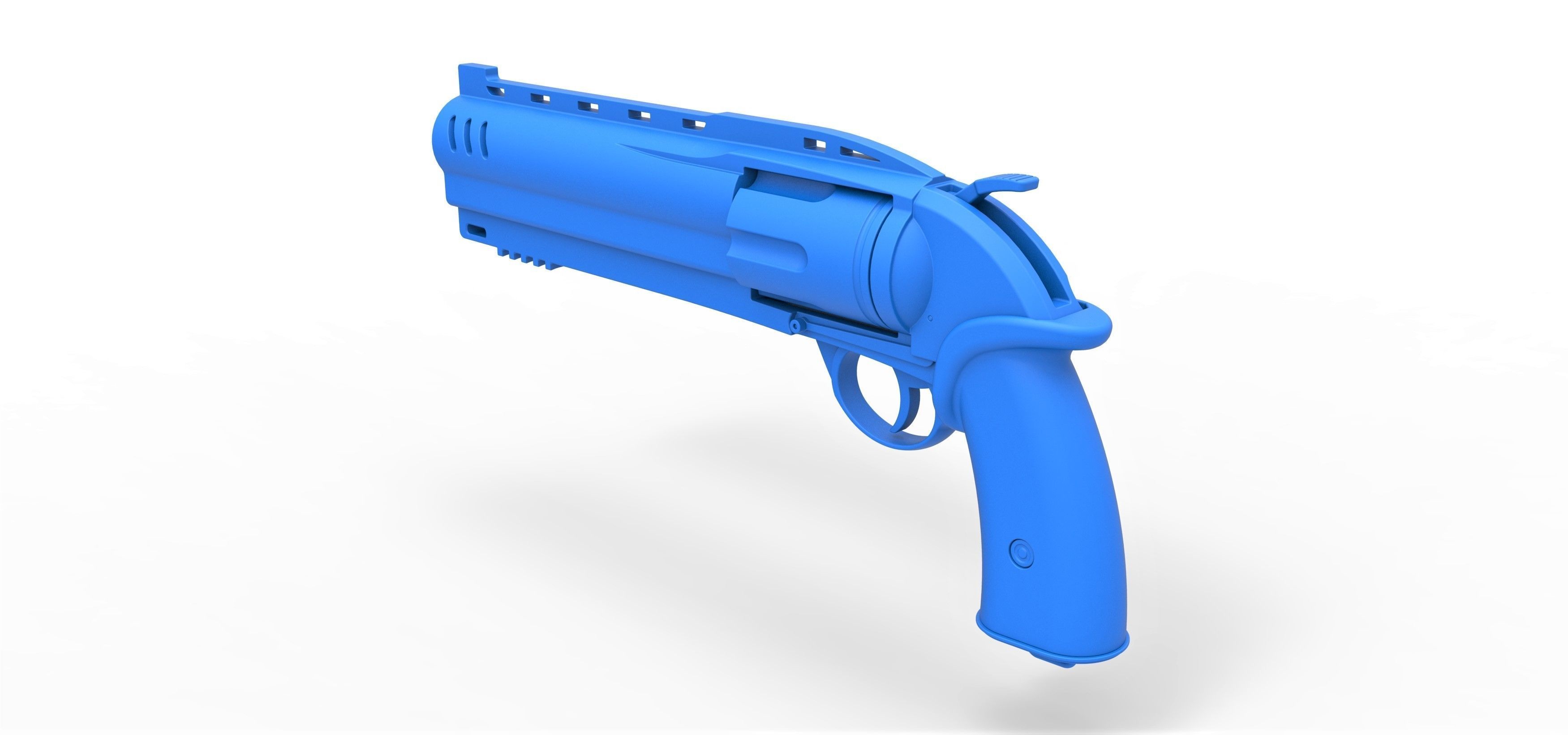 Samaritan Revolver from the movie Hellboy 2019 3D model_21