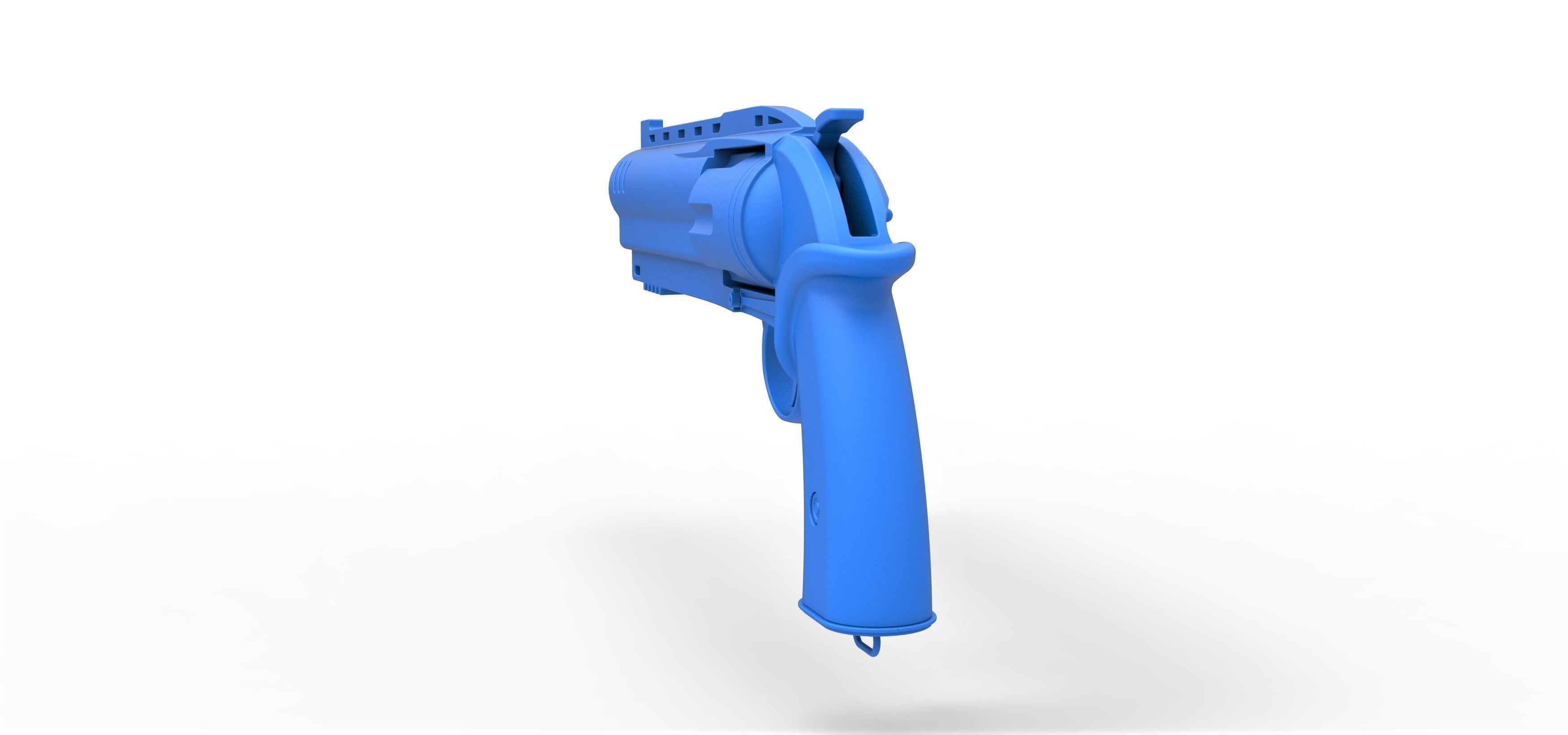 Samaritan Revolver from the movie Hellboy 2019 3D model_22