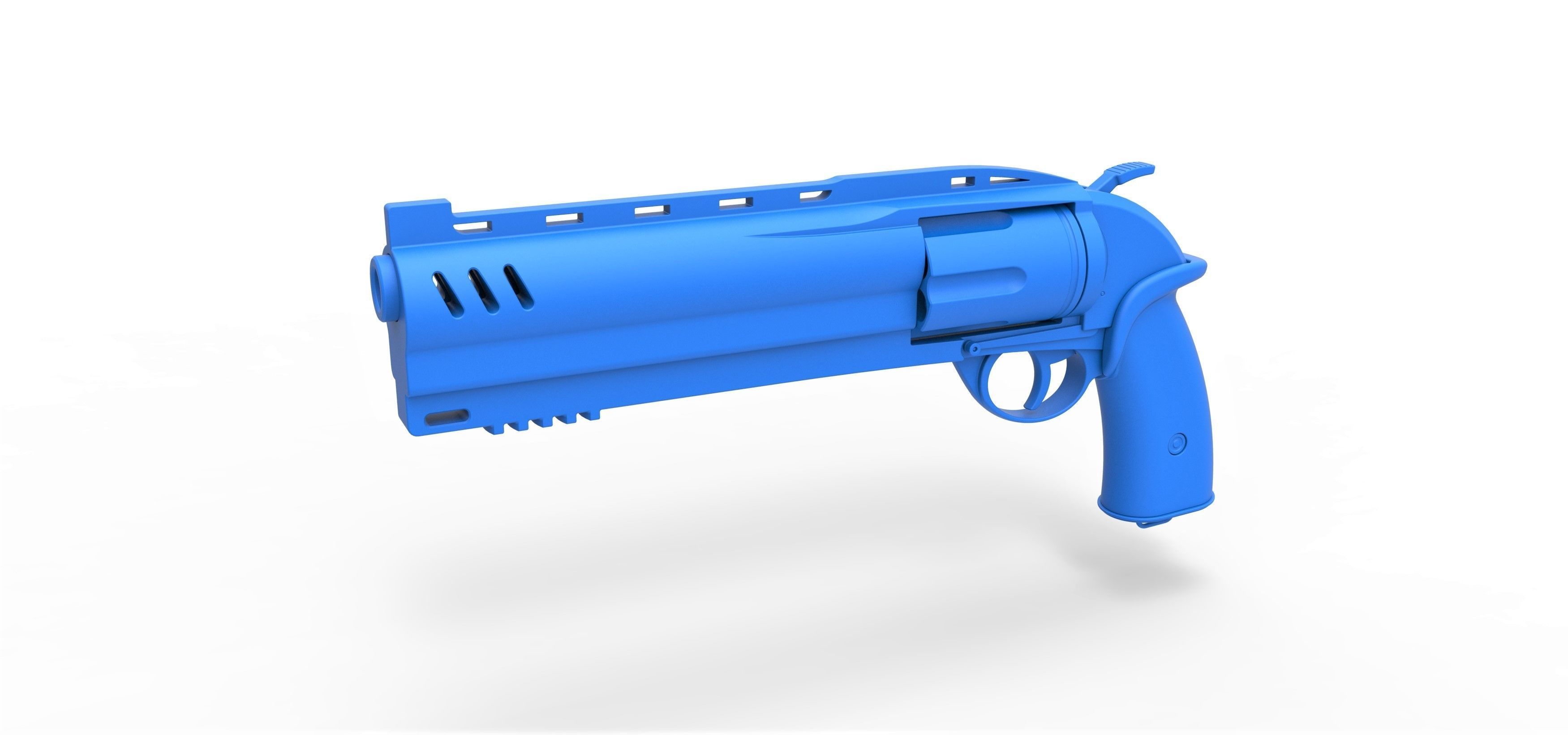 Samaritan Revolver from the movie Hellboy 2019 3D model_16