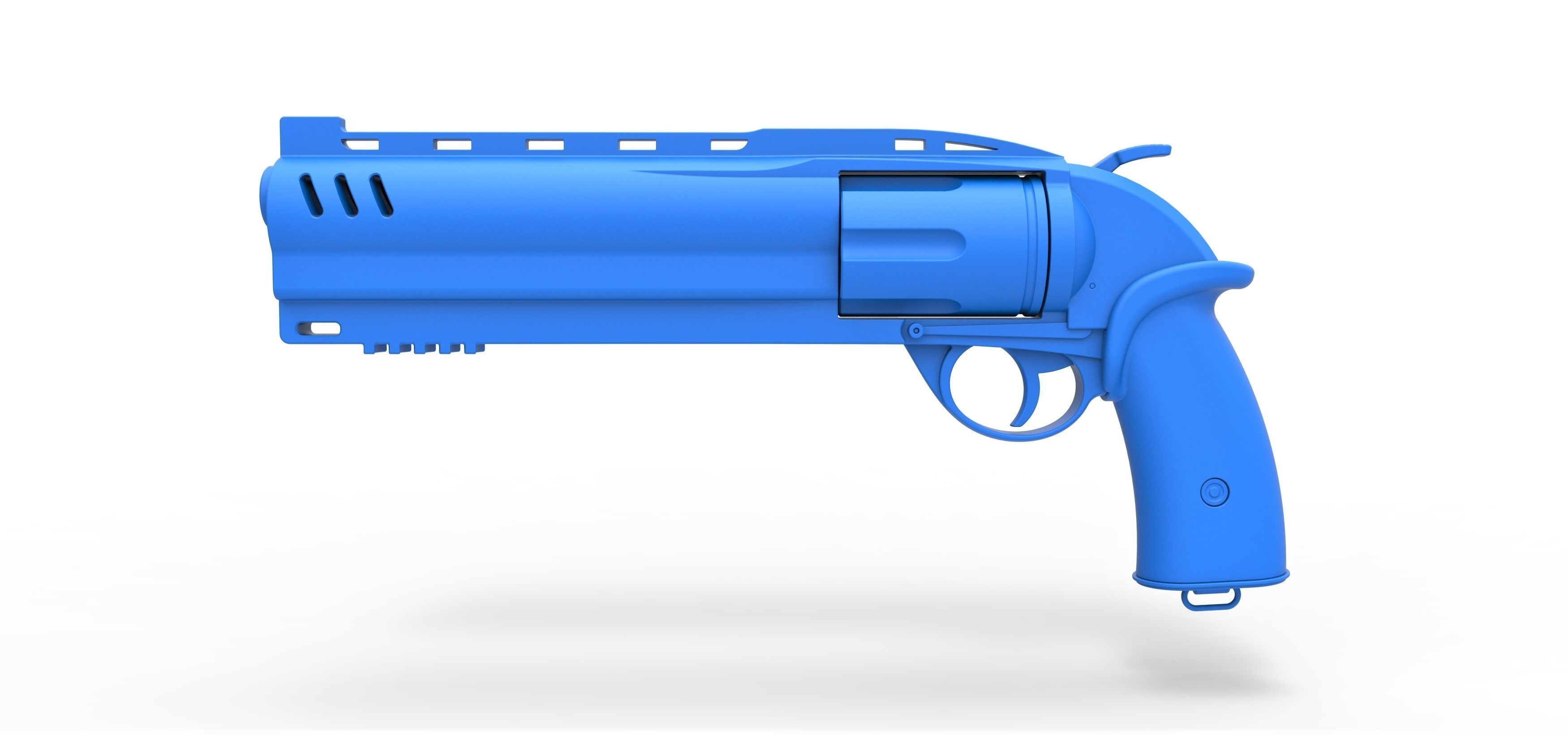 Samaritan Revolver from the movie Hellboy 2019 3D model_19