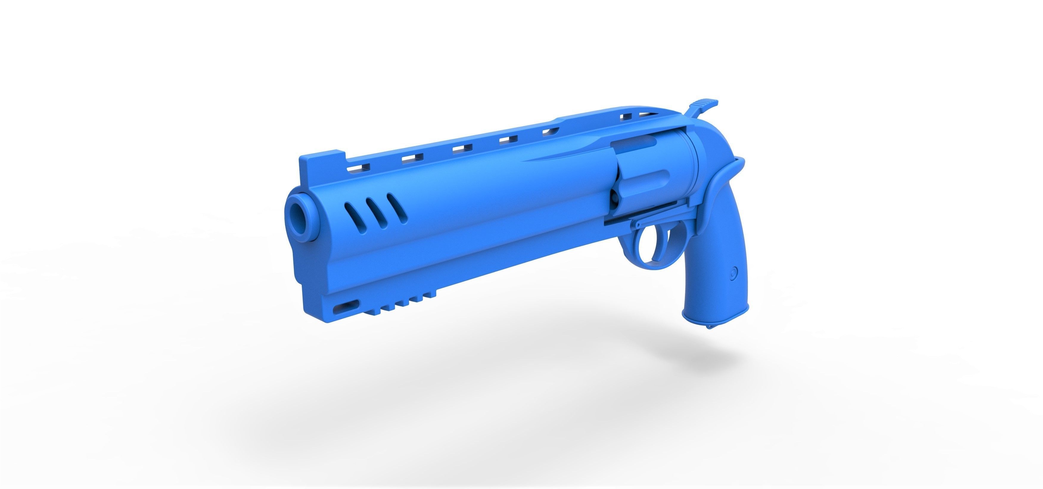 Samaritan Revolver from the movie Hellboy 2019 3D model_17