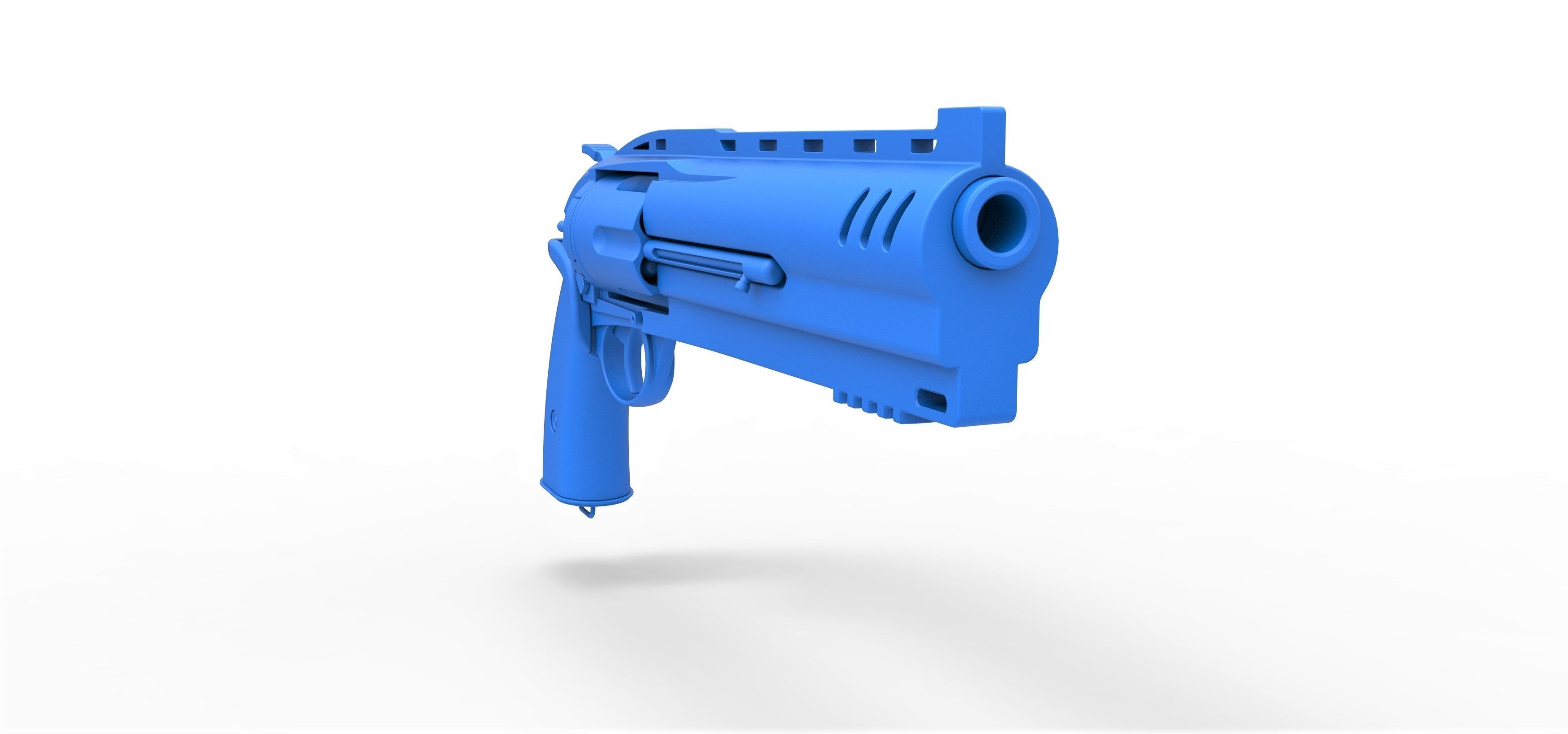 Samaritan Revolver from the movie Hellboy 2019 3D model_26