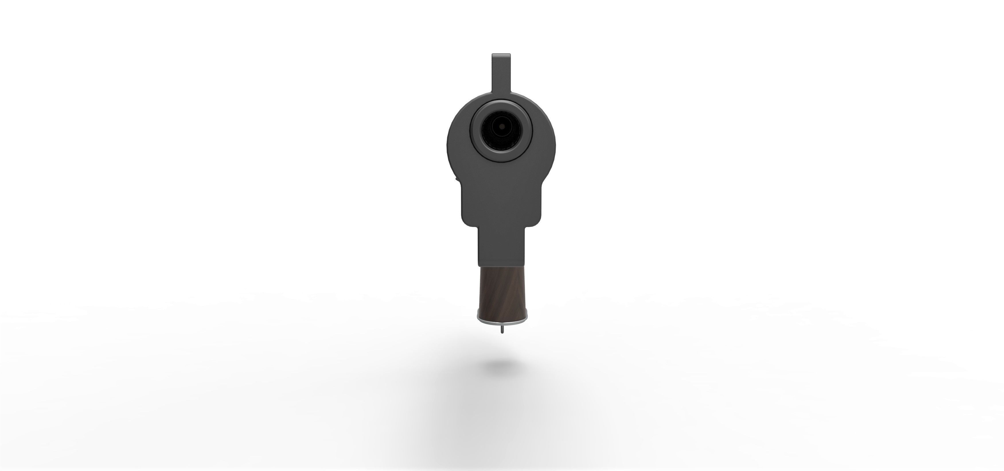 Samaritan Revolver from the movie Hellboy 2019 3D model_5