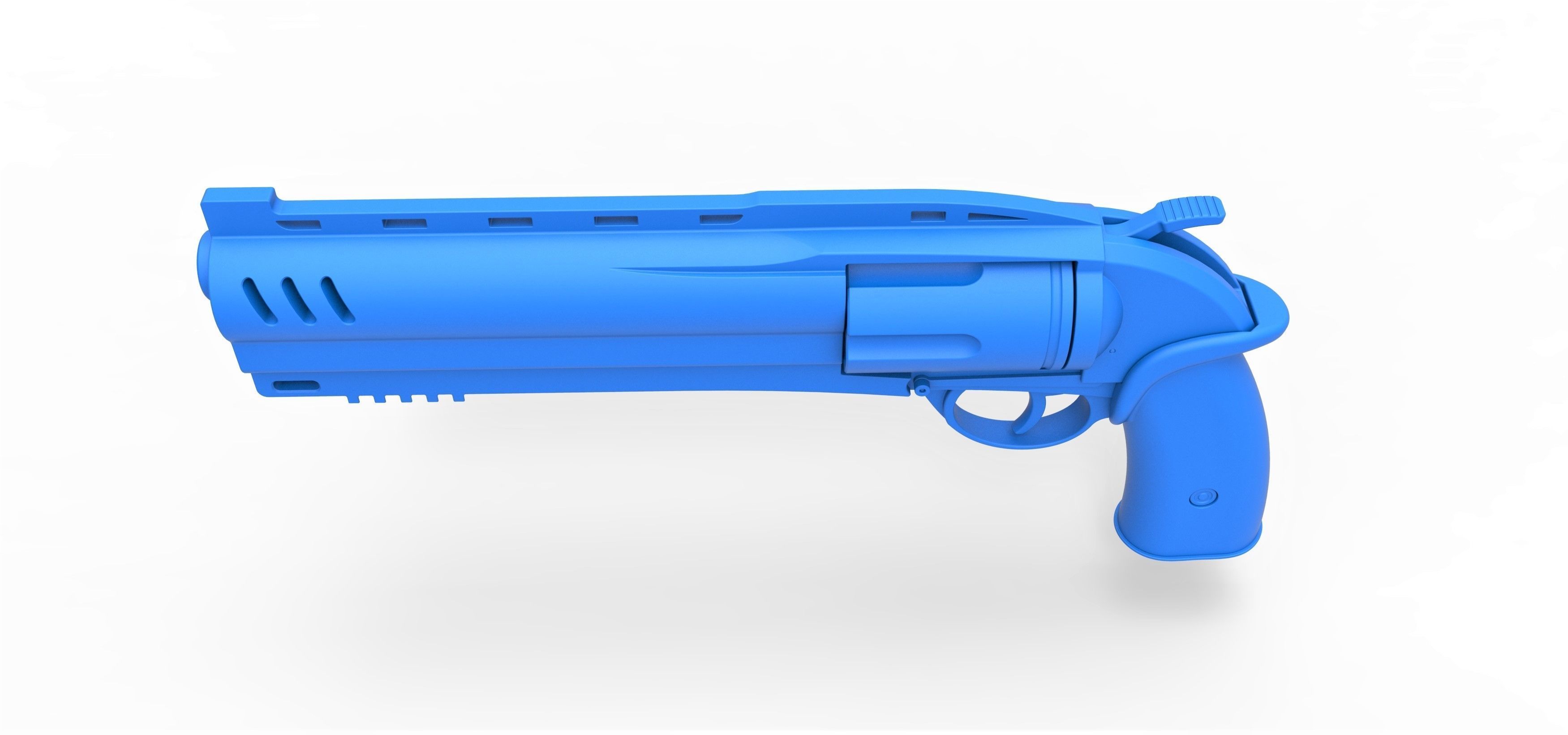 Samaritan Revolver from the movie Hellboy 2019 3D model_20