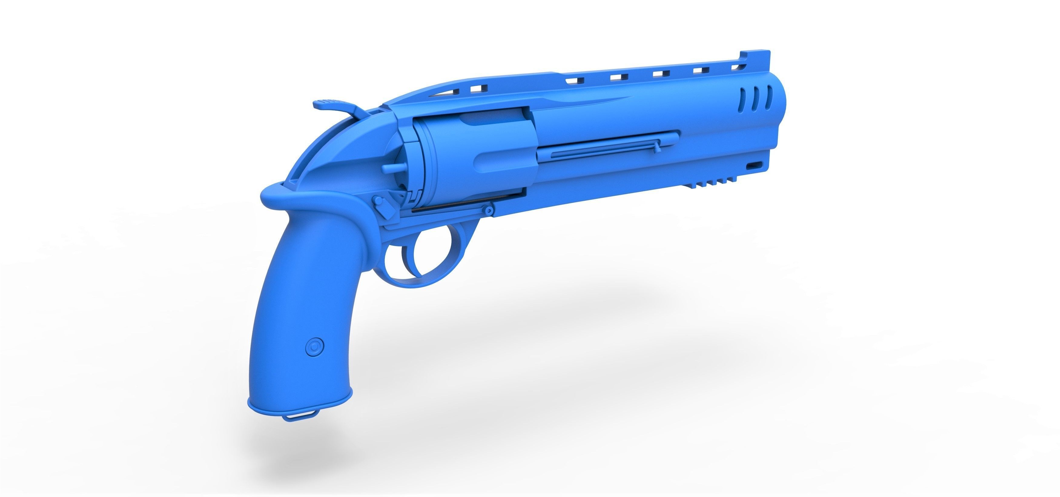 Samaritan Revolver from the movie Hellboy 2019 3D model_23