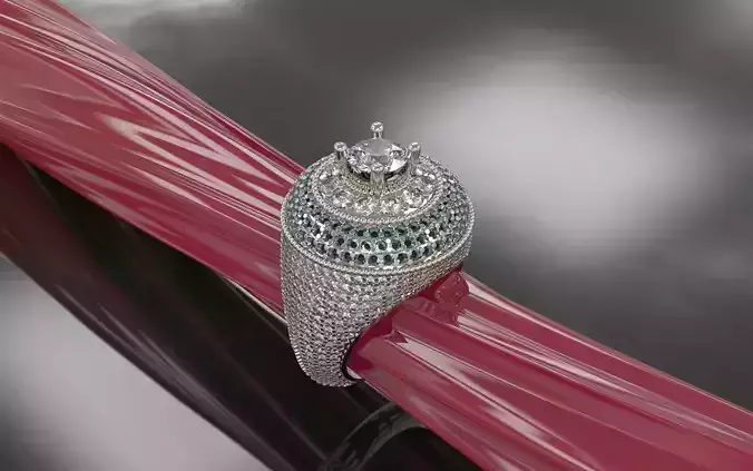 Ring With Diamonds