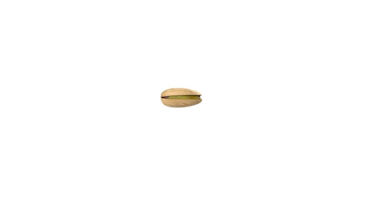 Pistachios pumpkin seeds in bowl Low-poly 3D model_11