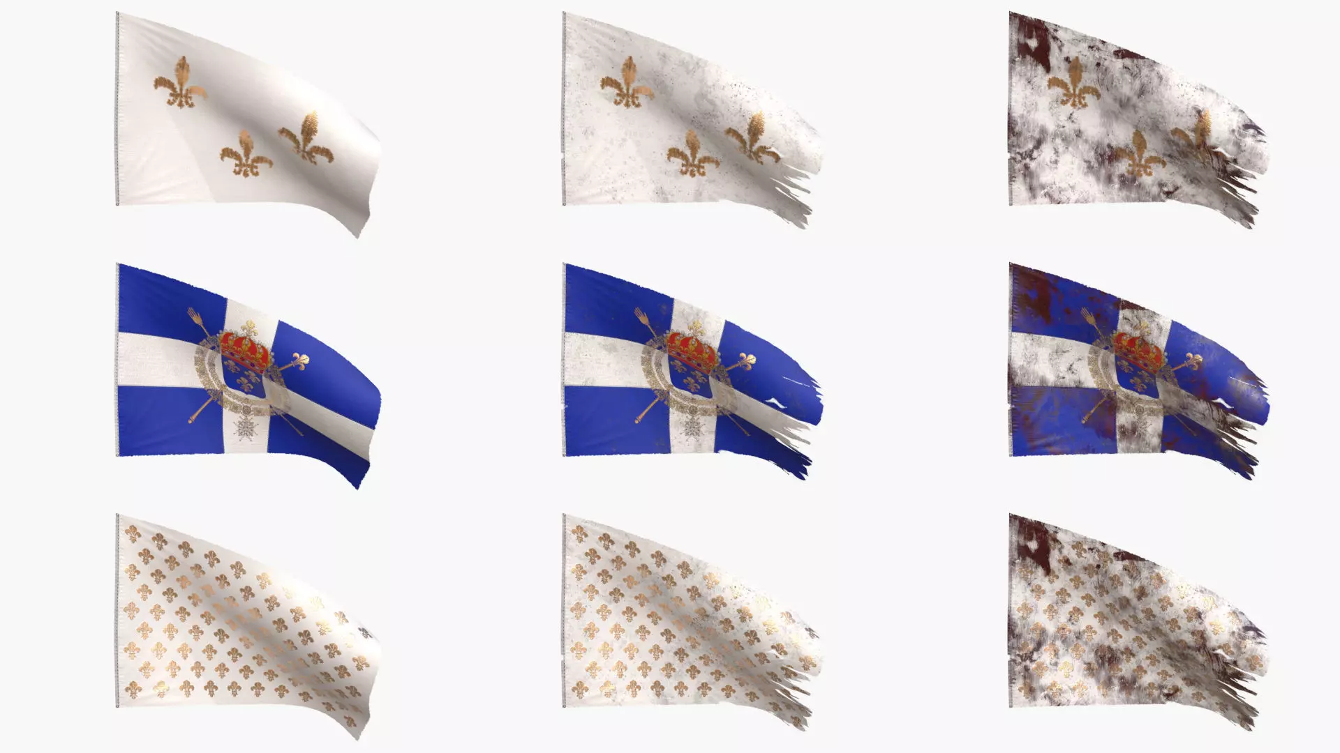 Old French Flag Collection _0