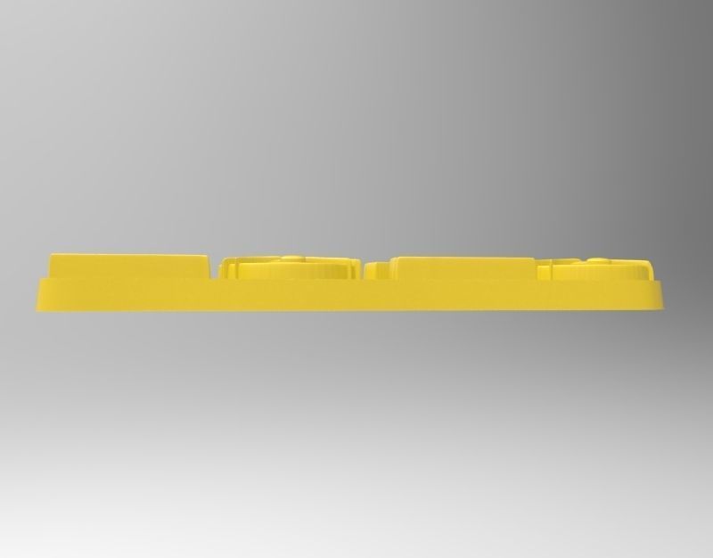 rat cookie mold 3D print model_11