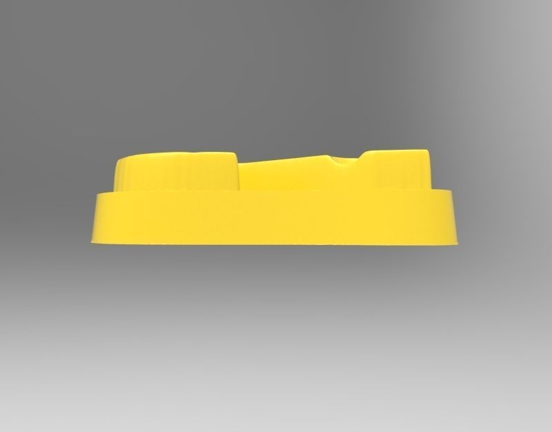 rat cookie mold 3D print model_12