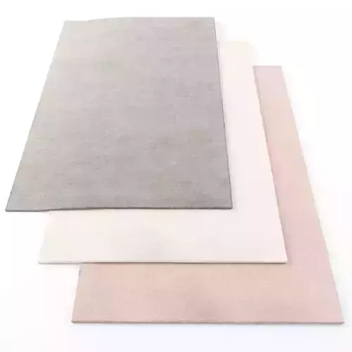 benuta WOOL RUG BENT1 Low-poly 3D model
