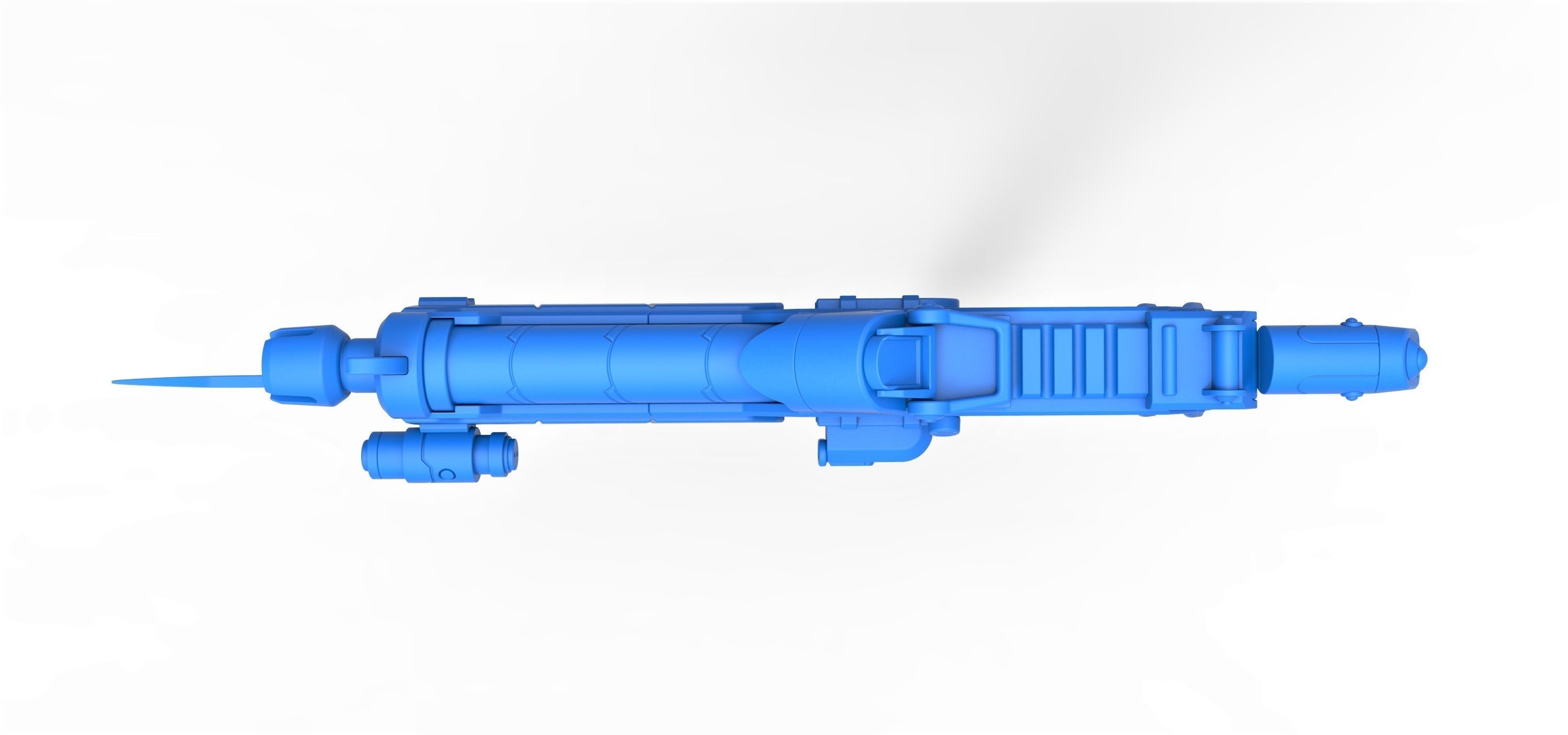 Gun of Sombra from the game Overwatch 3D model_8