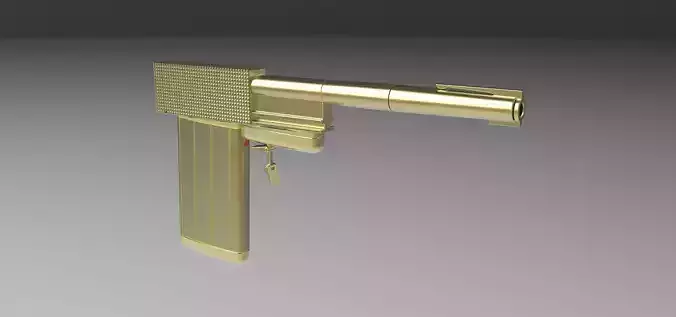 Guess gold gun