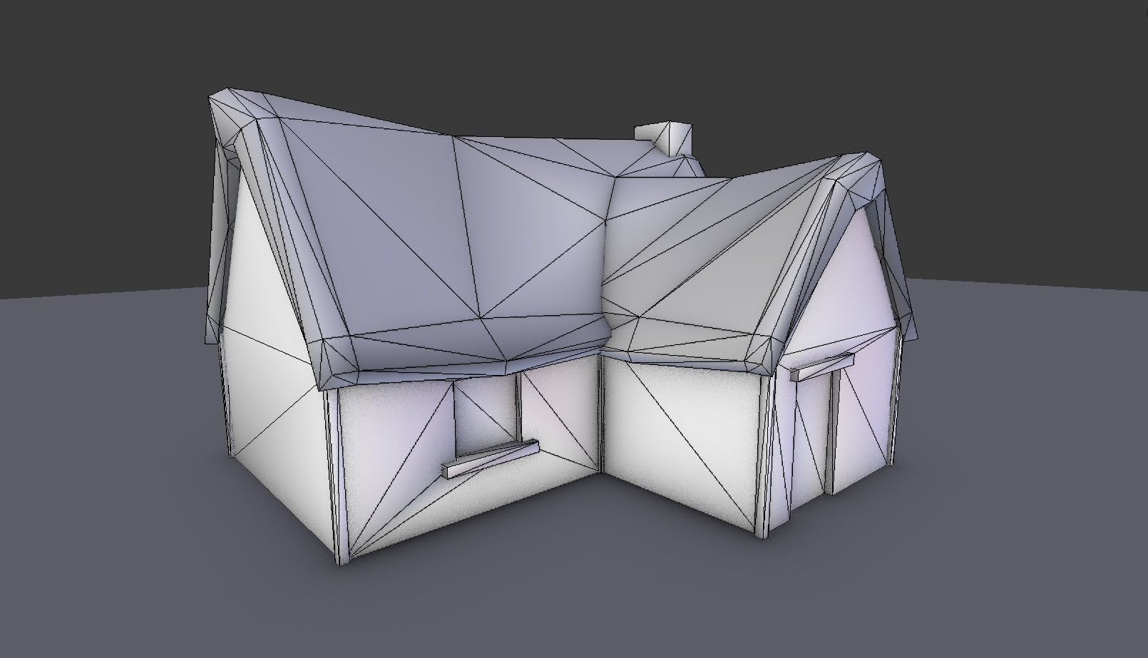 Medieval Farm Builder Low-poly 3D model_8