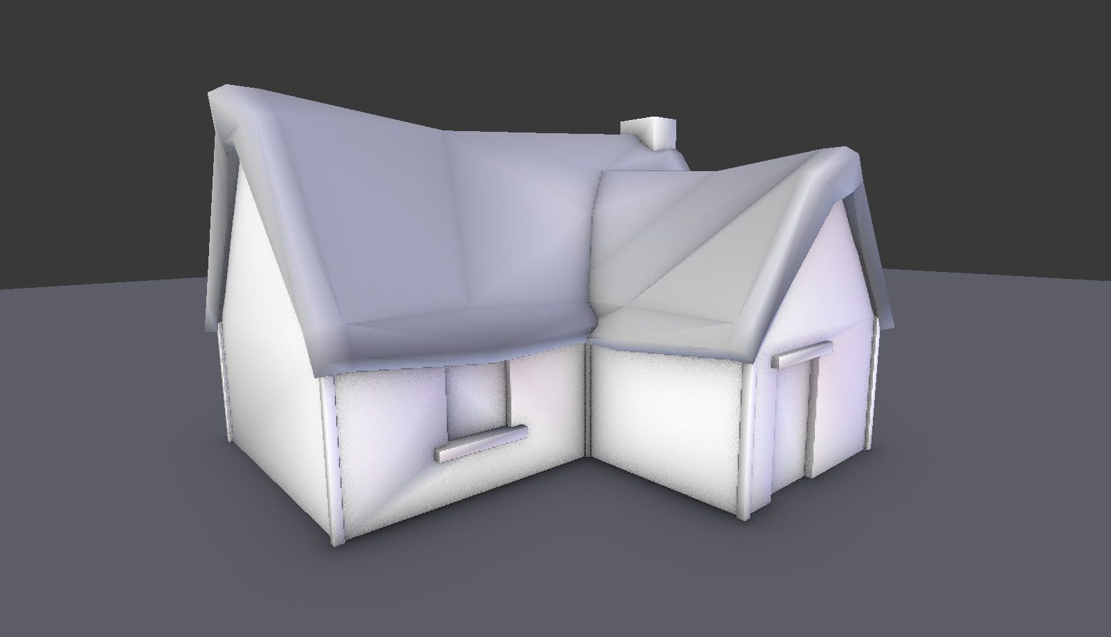 Medieval Farm Builder Low-poly 3D model_7