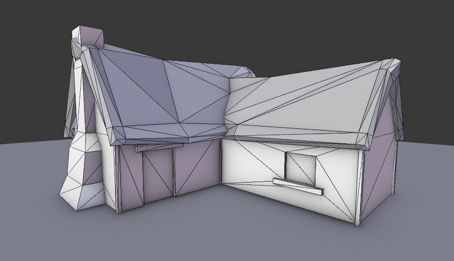 Medieval Farm Builder Low-poly 3D model_13