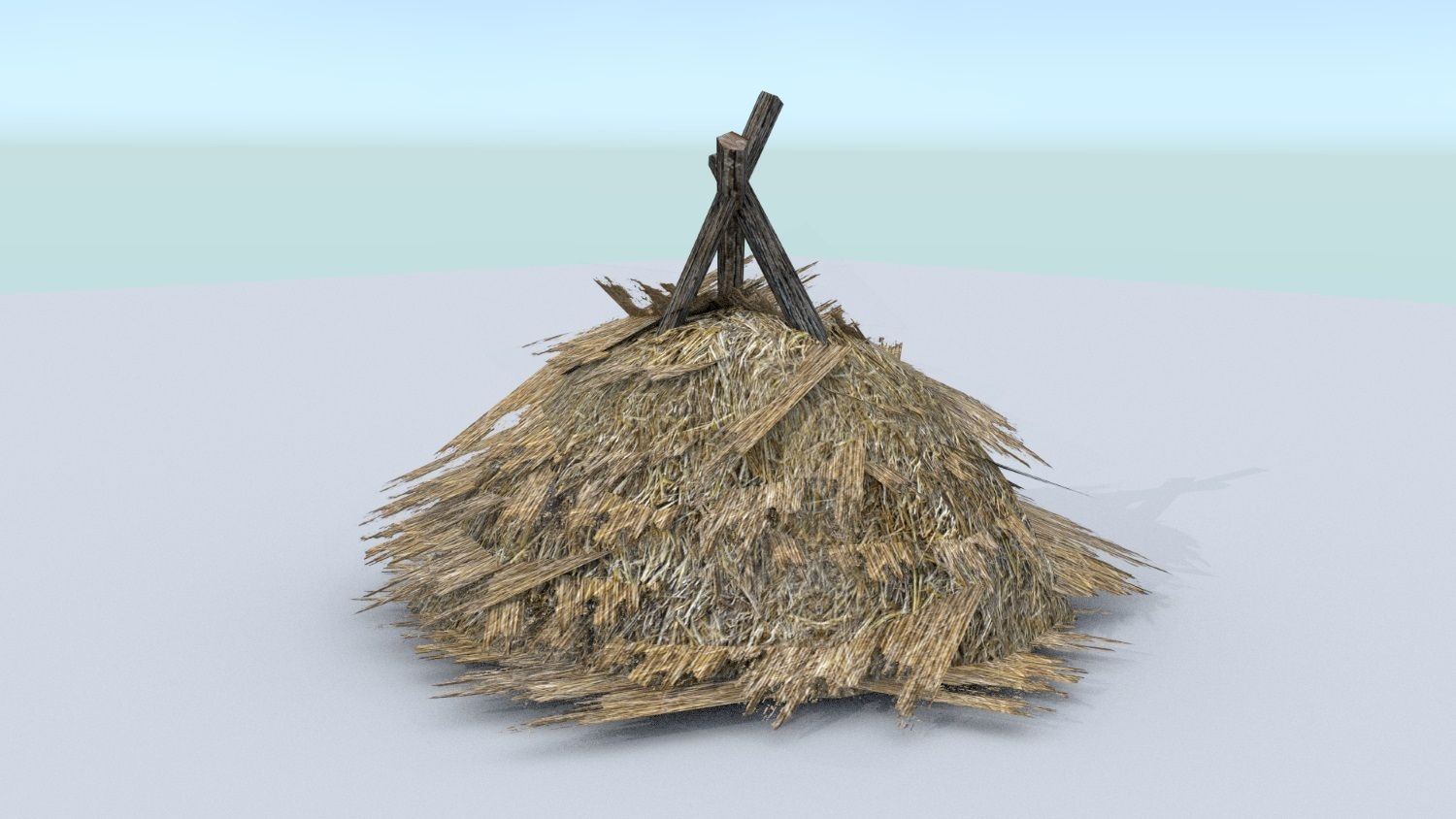 Medieval Farm Builder Low-poly 3D model_16