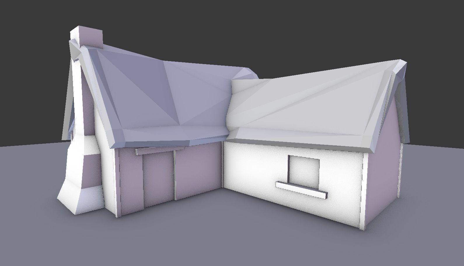Medieval Farm Builder Low-poly 3D model_12