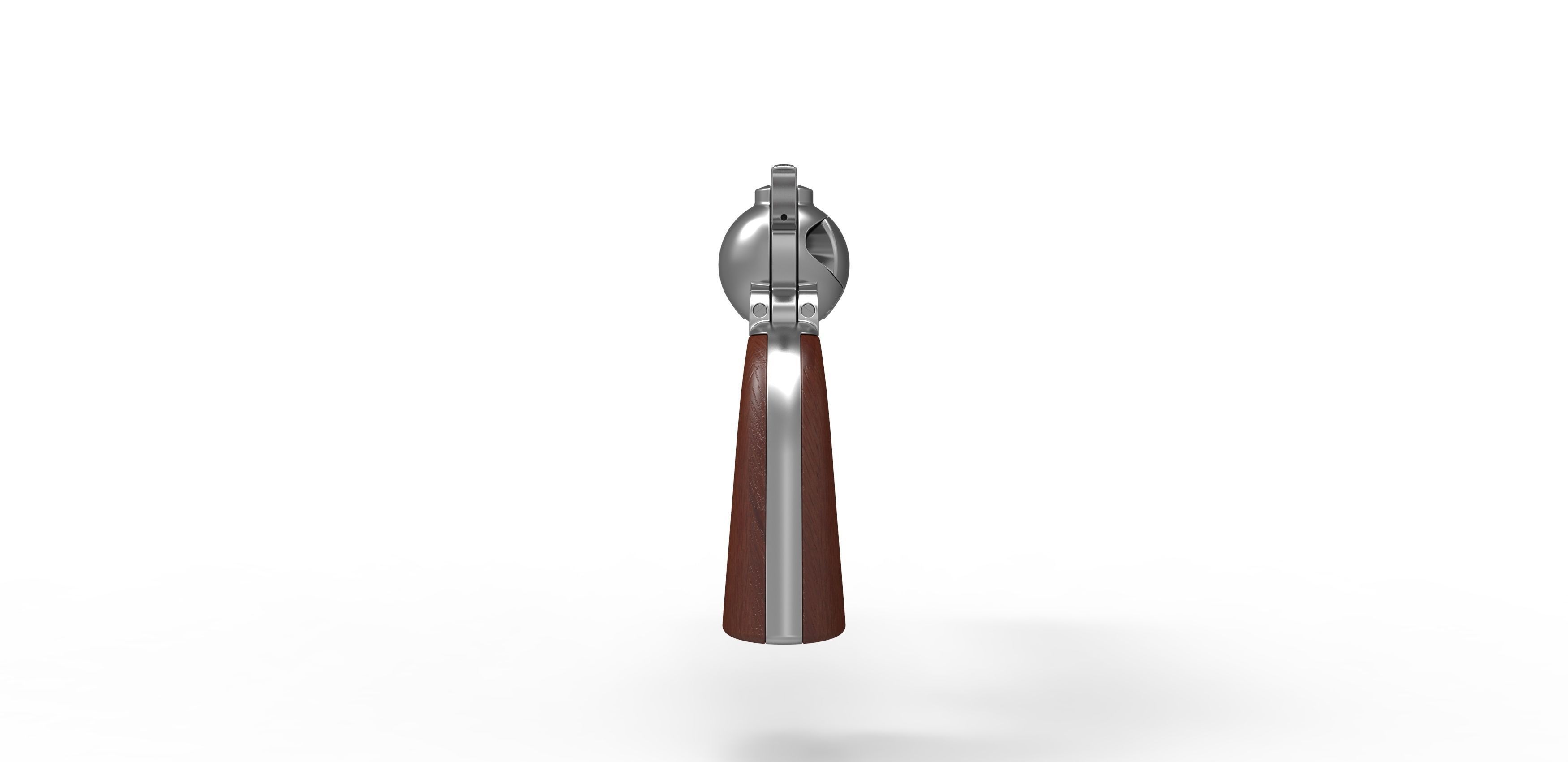 Revolver of agent Whiskey from Kingsman The Golden Circle 2017 3D model_11