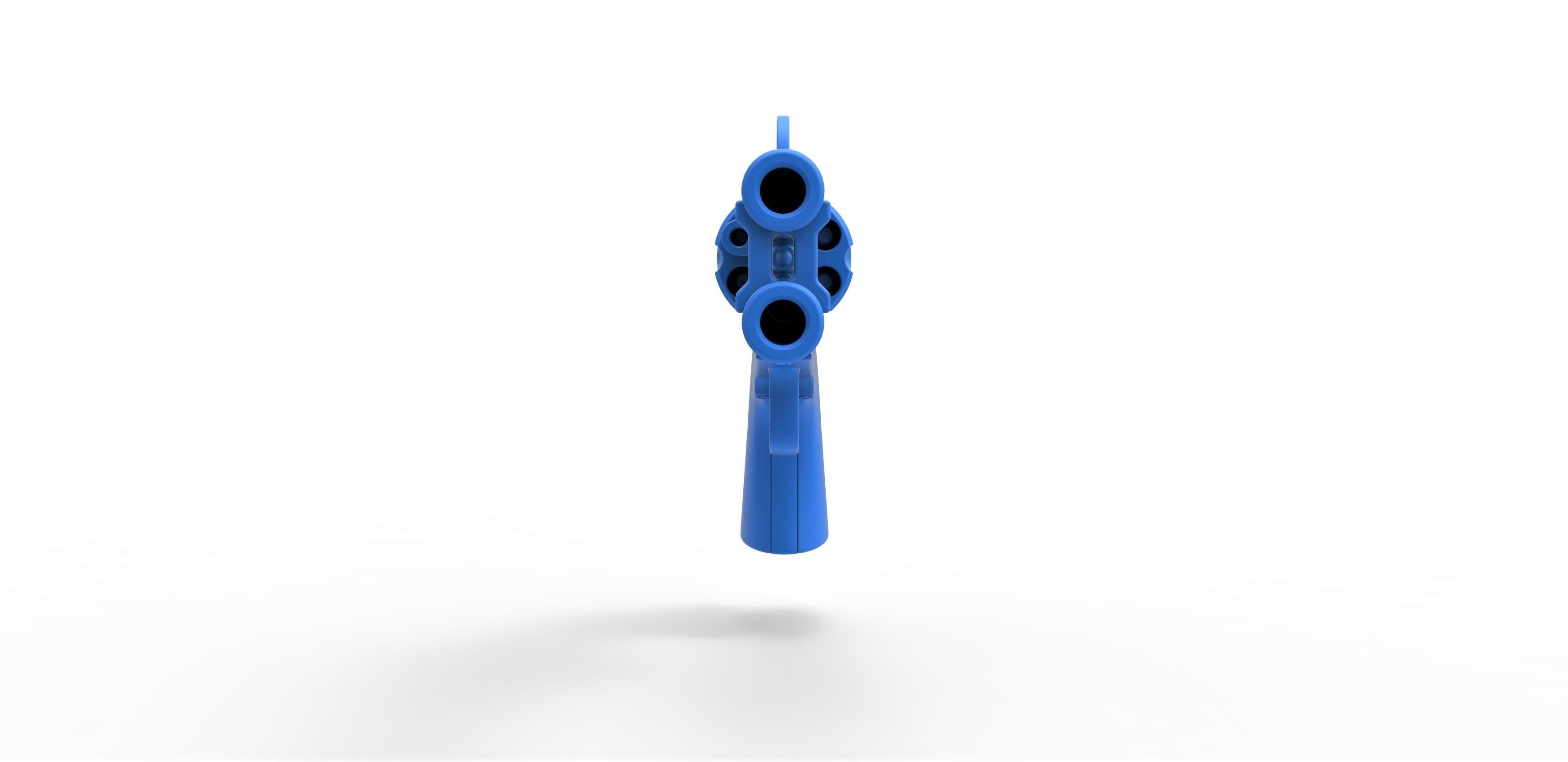 Revolver of agent Whiskey from Kingsman The Golden Circle 2017 3D model_19