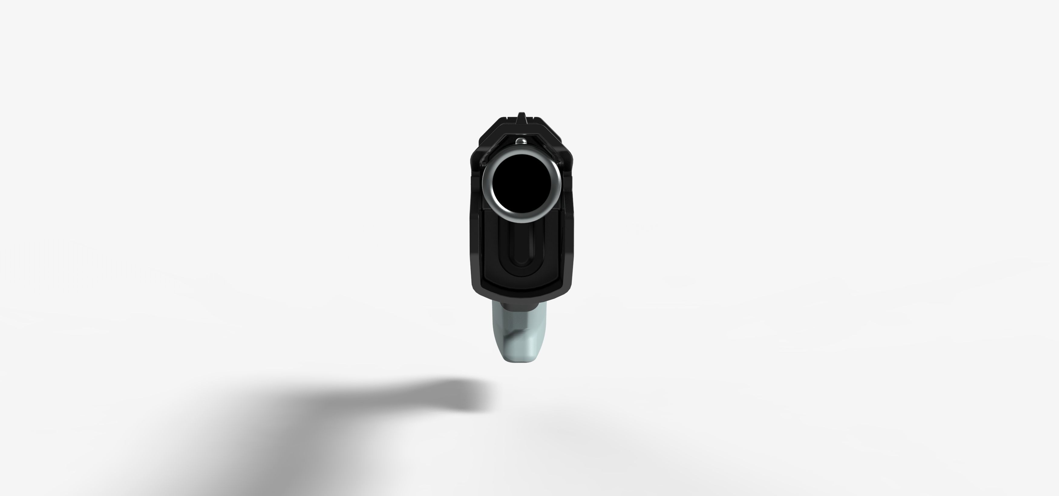 Pistol from the movie Oblivion 2013 3D model_5