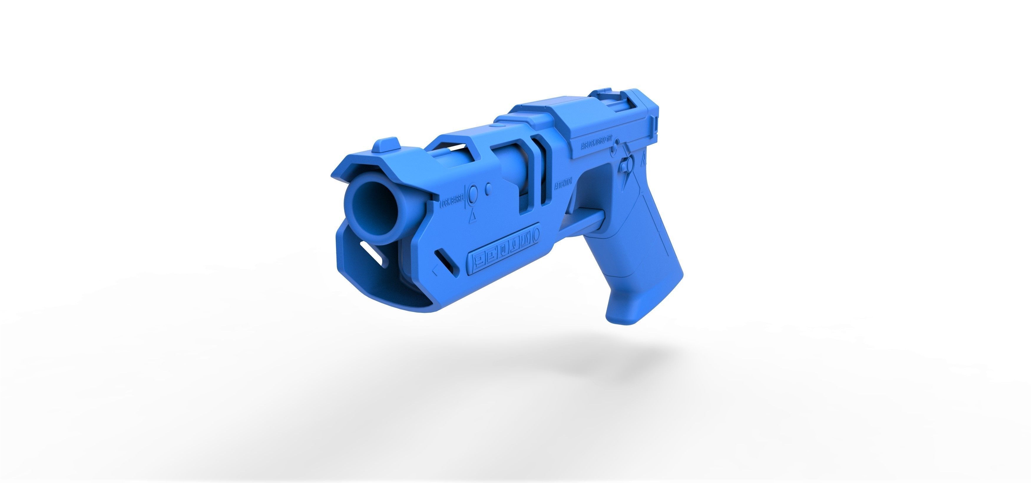 Pistol from the movie Oblivion 2013 3D model_18