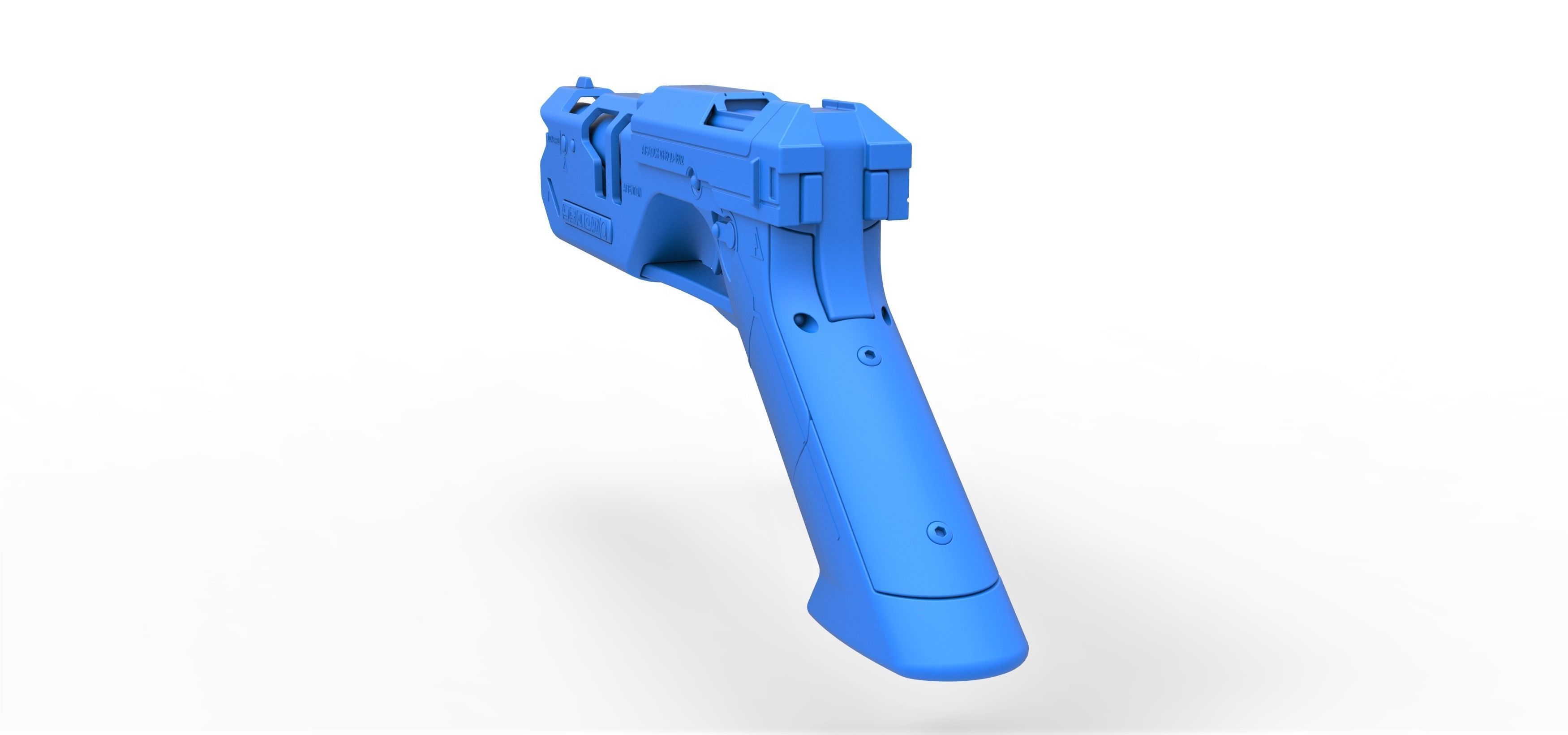 Pistol from the movie Oblivion 2013 3D model_25