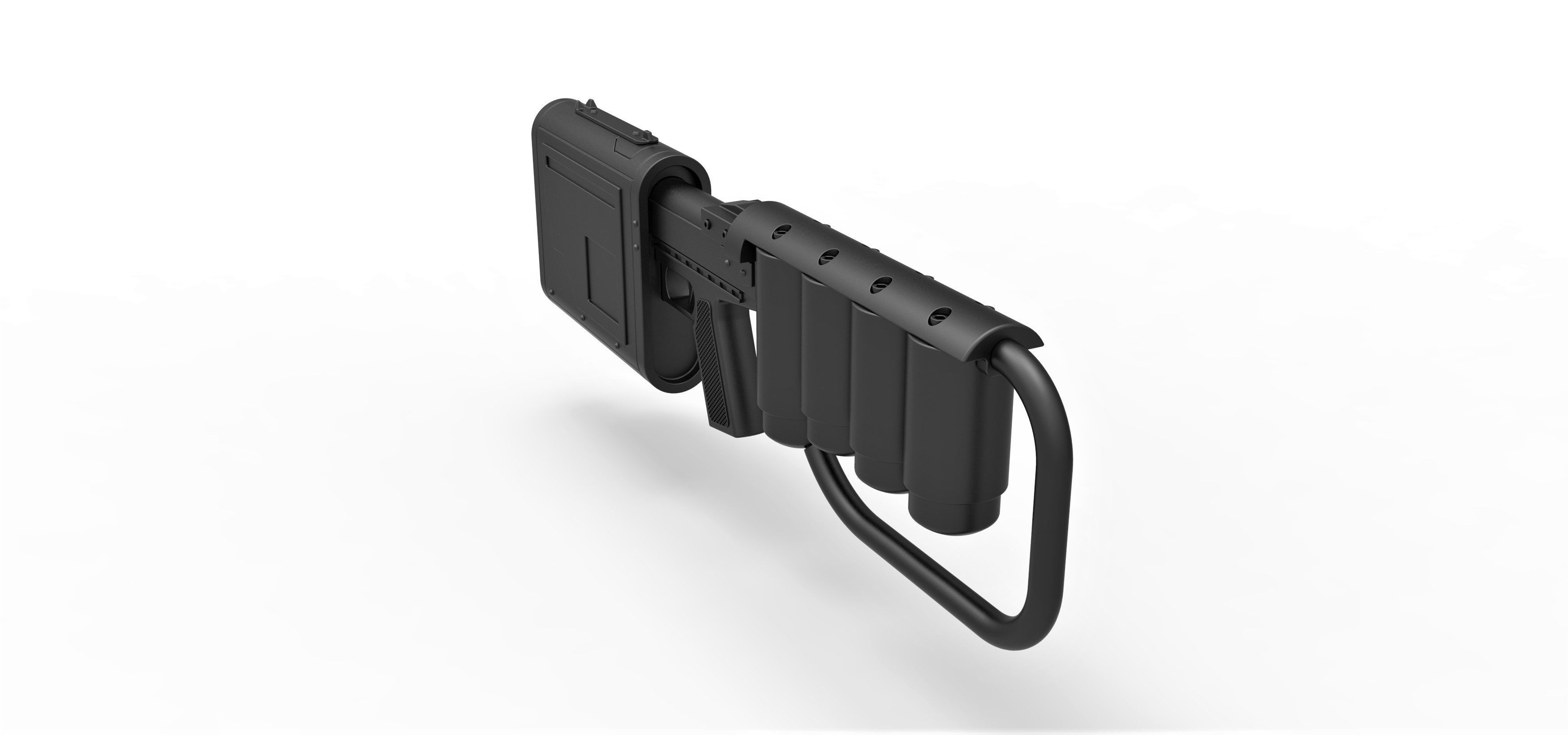 EMP rifle from the movie Dark Knight rises 3D model_11