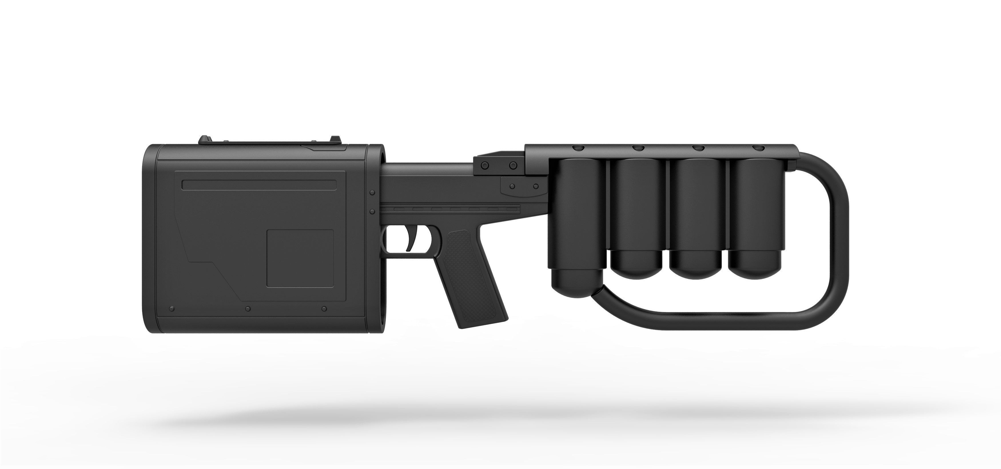 EMP rifle from the movie Dark Knight rises 3D model_6