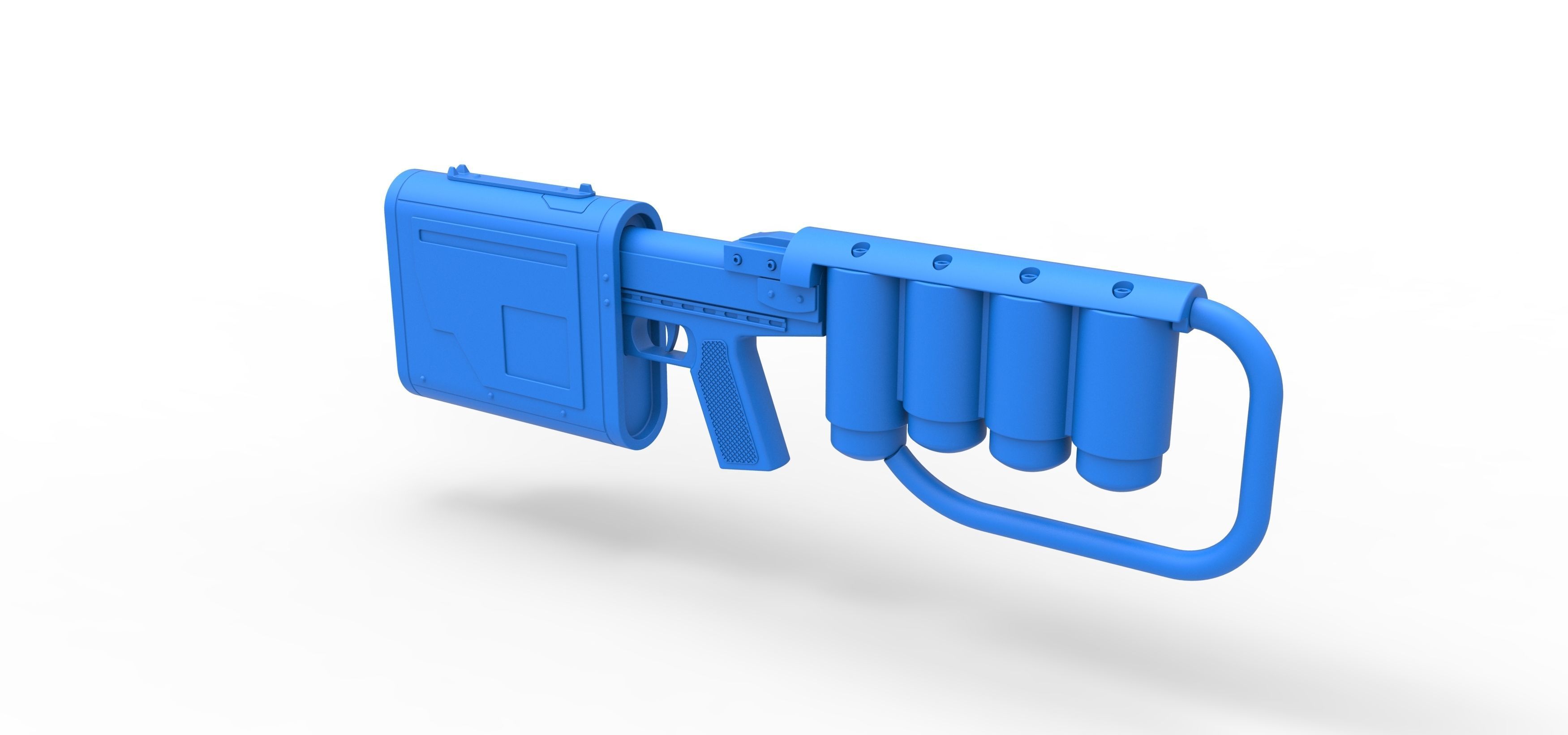 EMP rifle from the movie Dark Knight rises 3D model_16