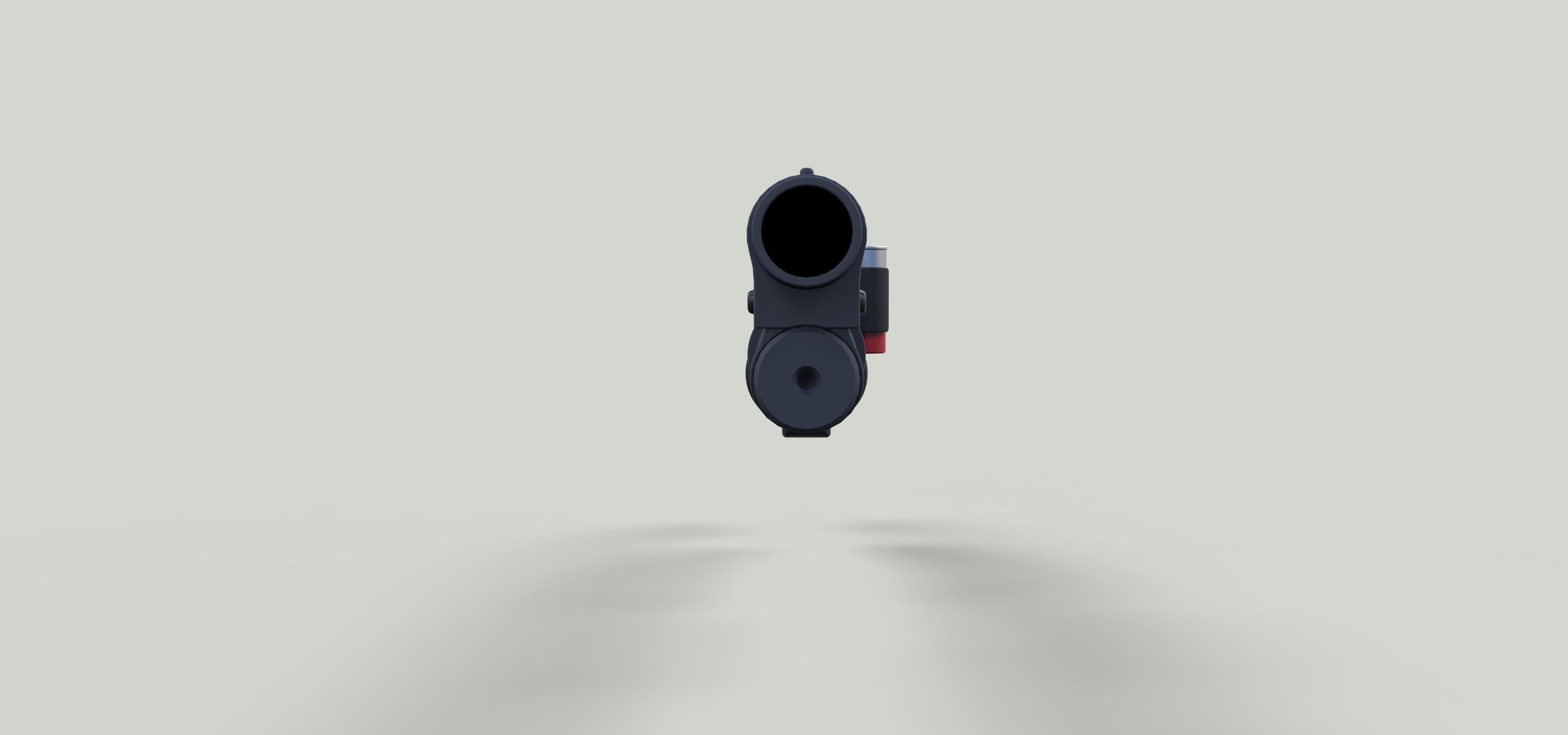 Shotgun gun 3D model_5