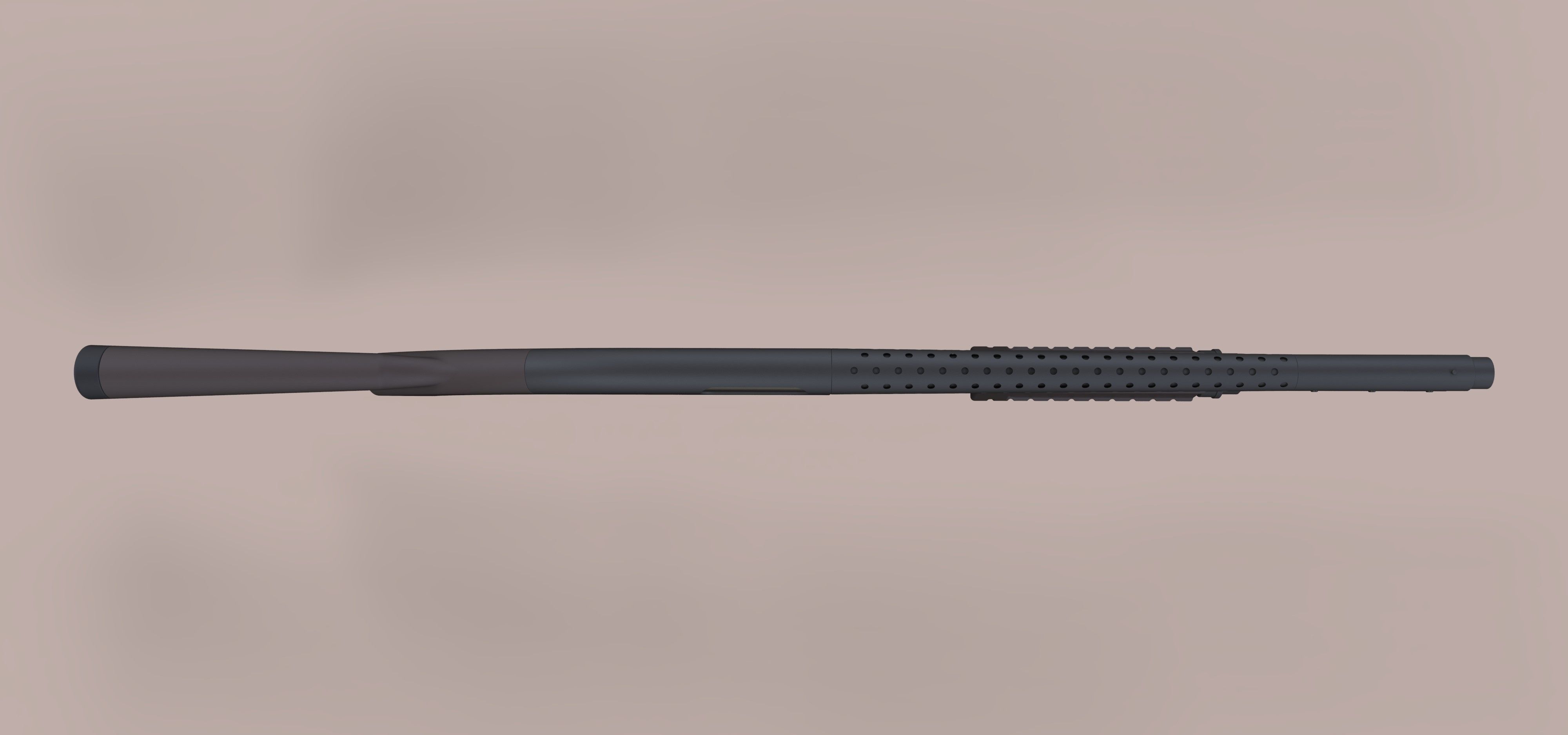 Remington 870 from the movie Terminator 3 3D model_7