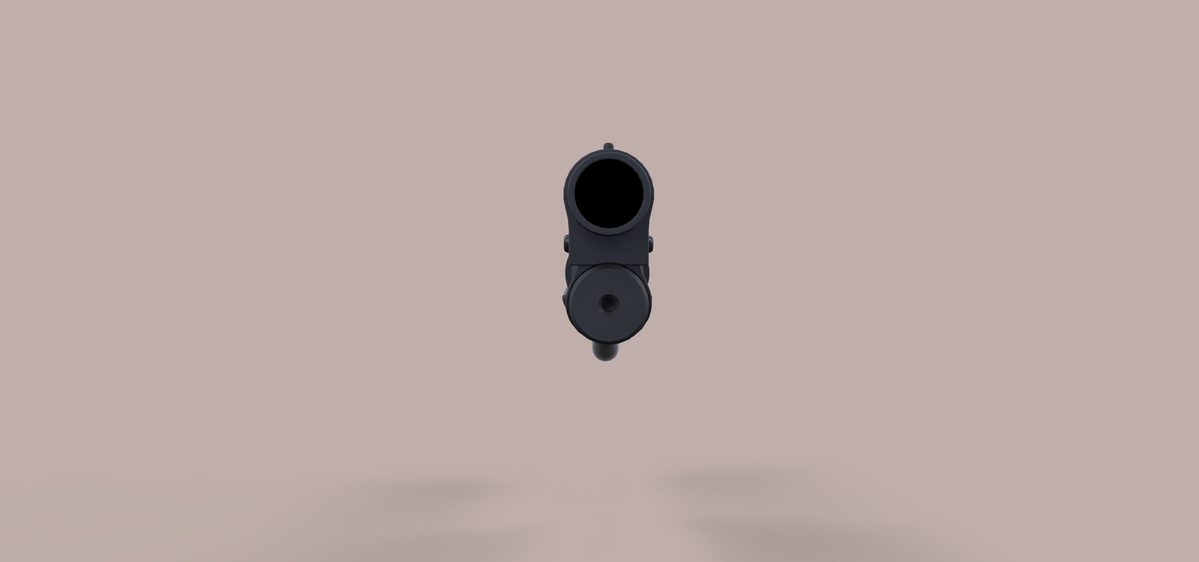 Remington 870 from the movie Terminator 3 3D model_4