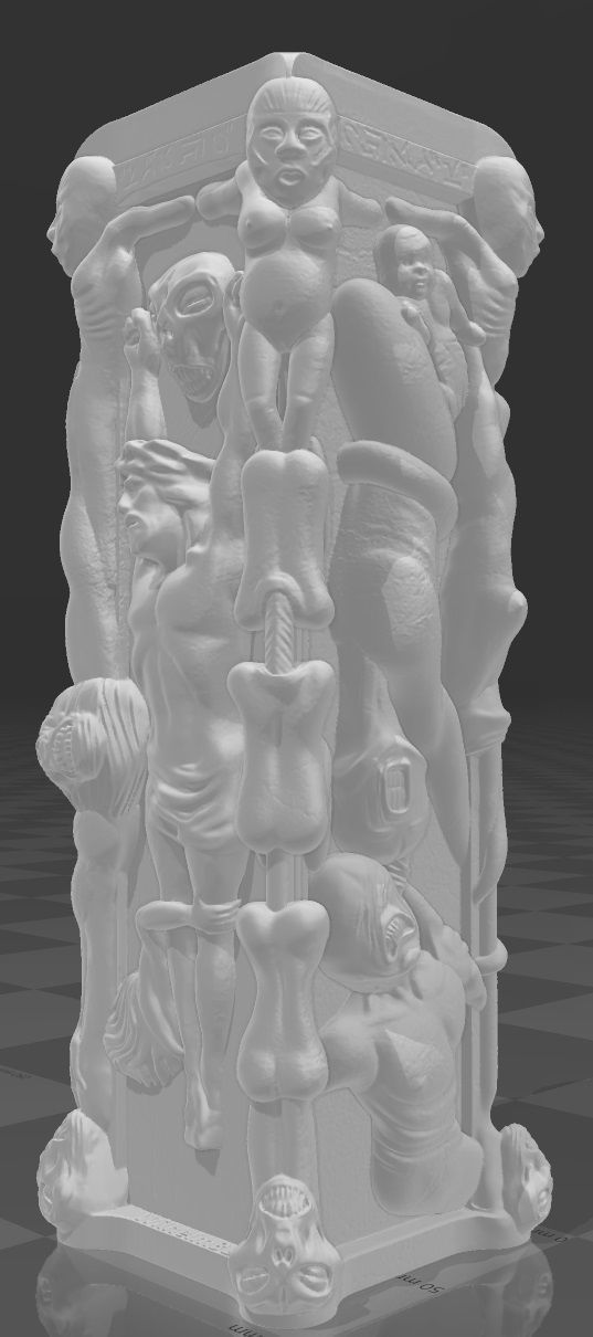Hellraiser Pillar of Souls V1 3D print model_9