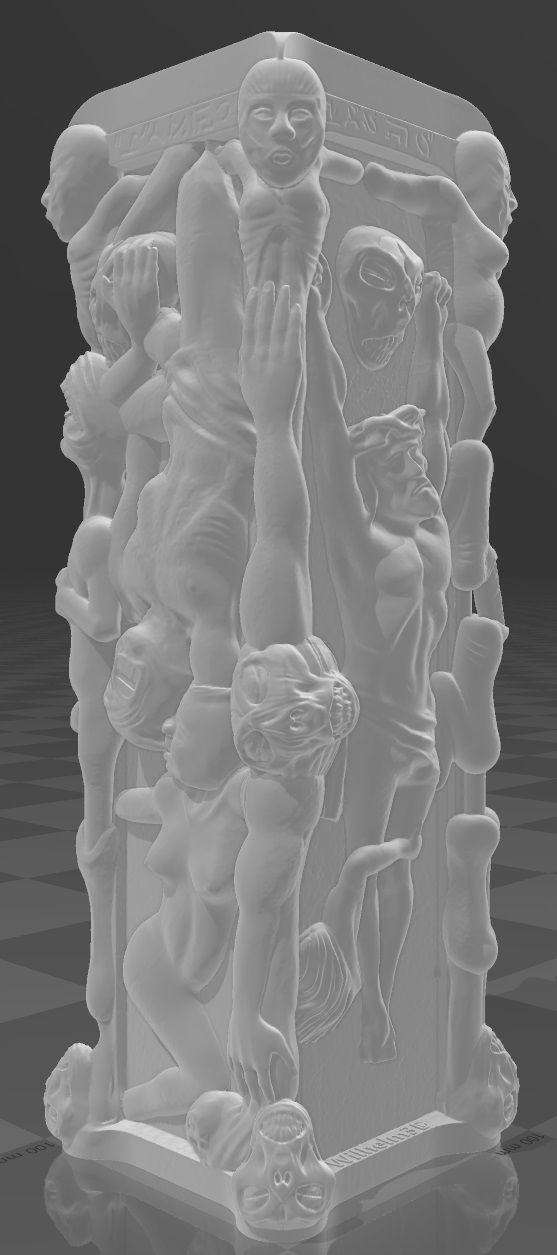 Hellraiser Pillar of Souls V1 3D print model_7