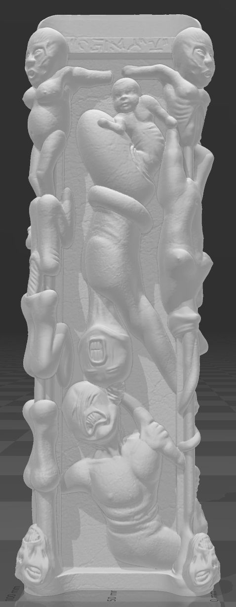 Hellraiser Pillar of Souls V1 3D print model_10