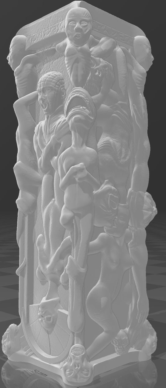 Hellraiser Pillar of Souls V1 3D print model_5