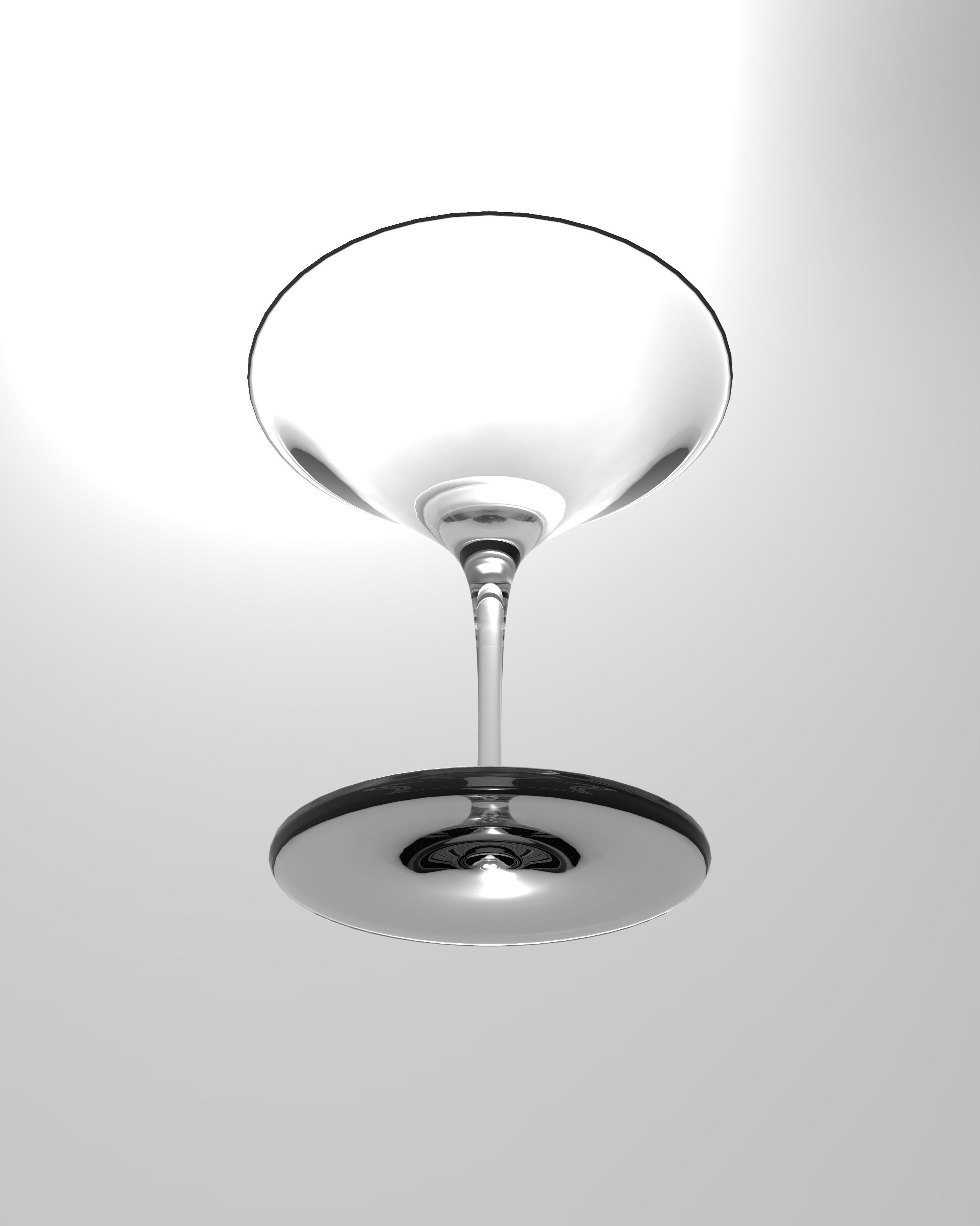 Wine Glass Free 3D model_1