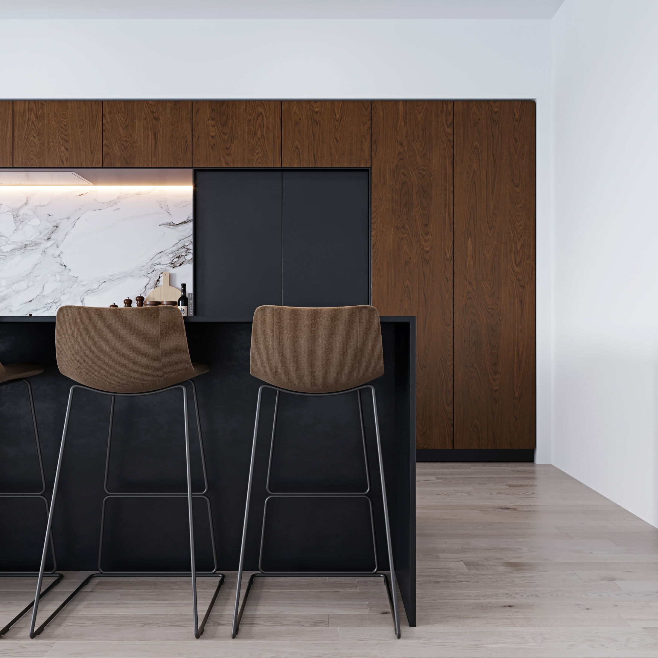 Modern Kitchen 2 3D model_9