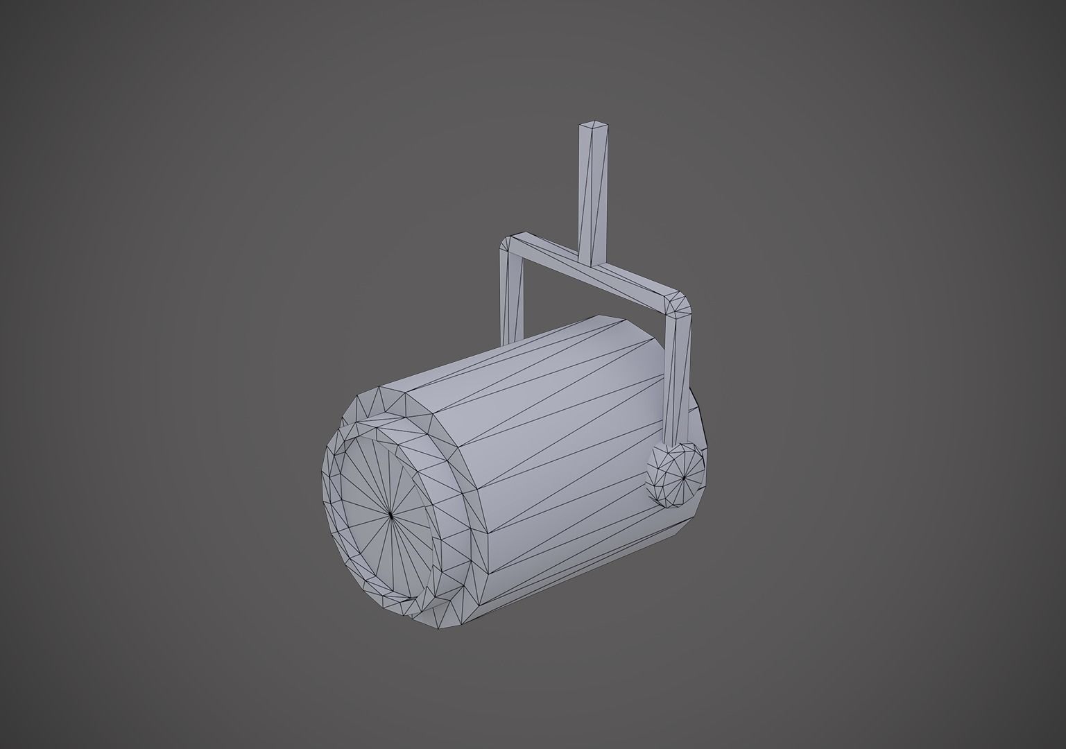 Spotlight and Structure Free low-poly 3D model_4