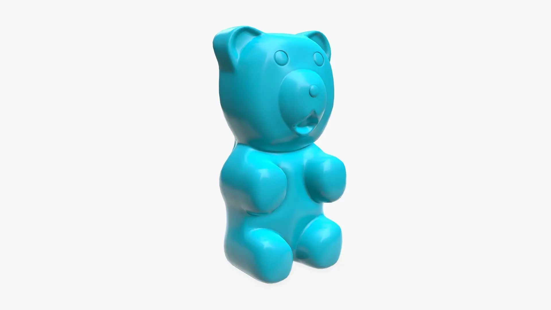 Gummy bear 3D model_0