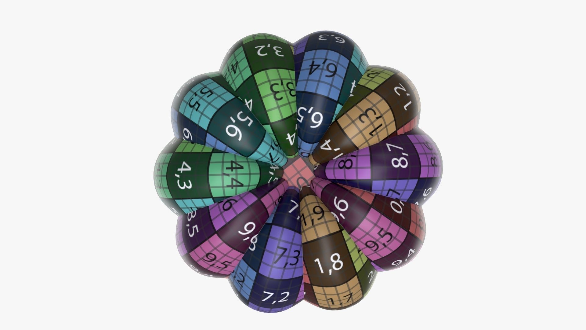 Jelly pudding 3D model_10