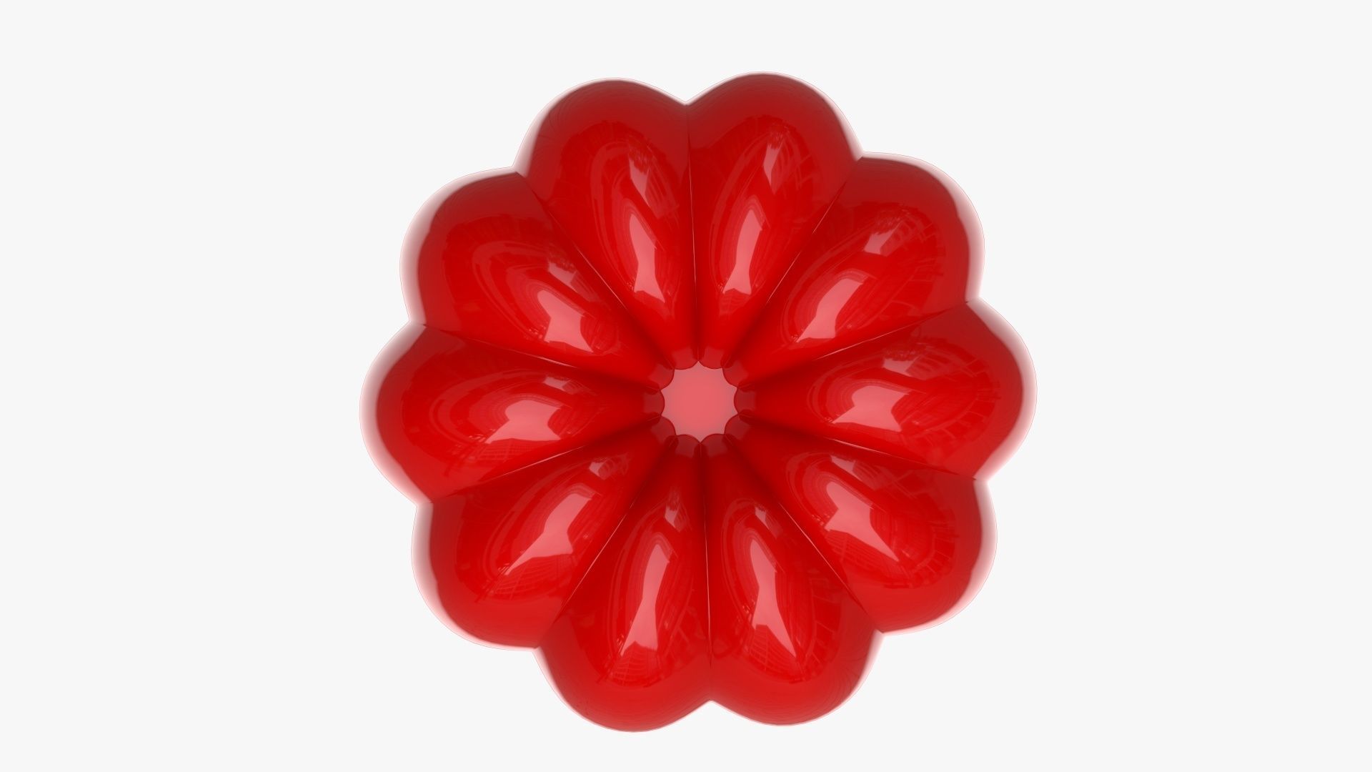 Jelly pudding 3D model_2