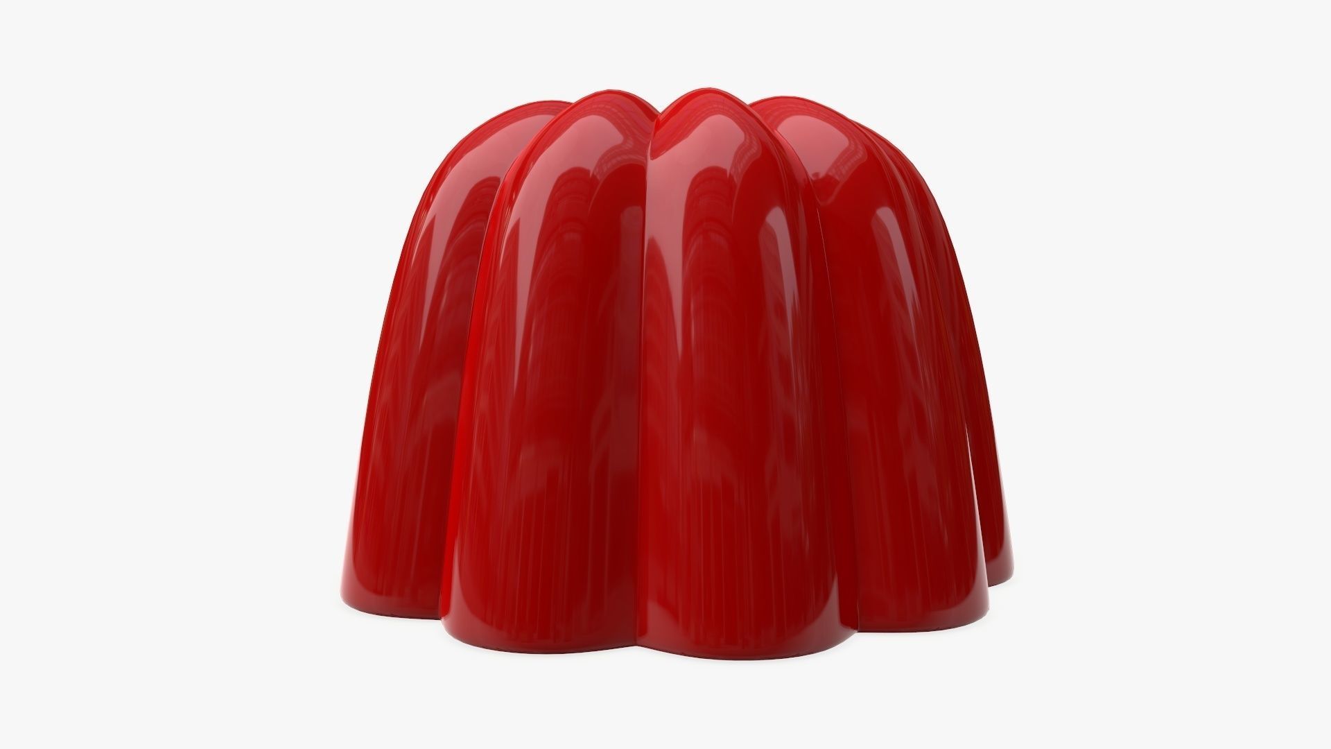 Jelly pudding 3D model_1