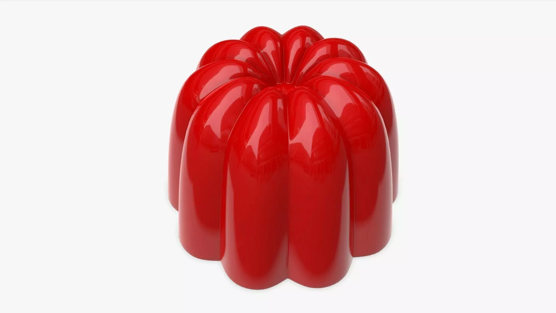 Jelly pudding 3D model_0